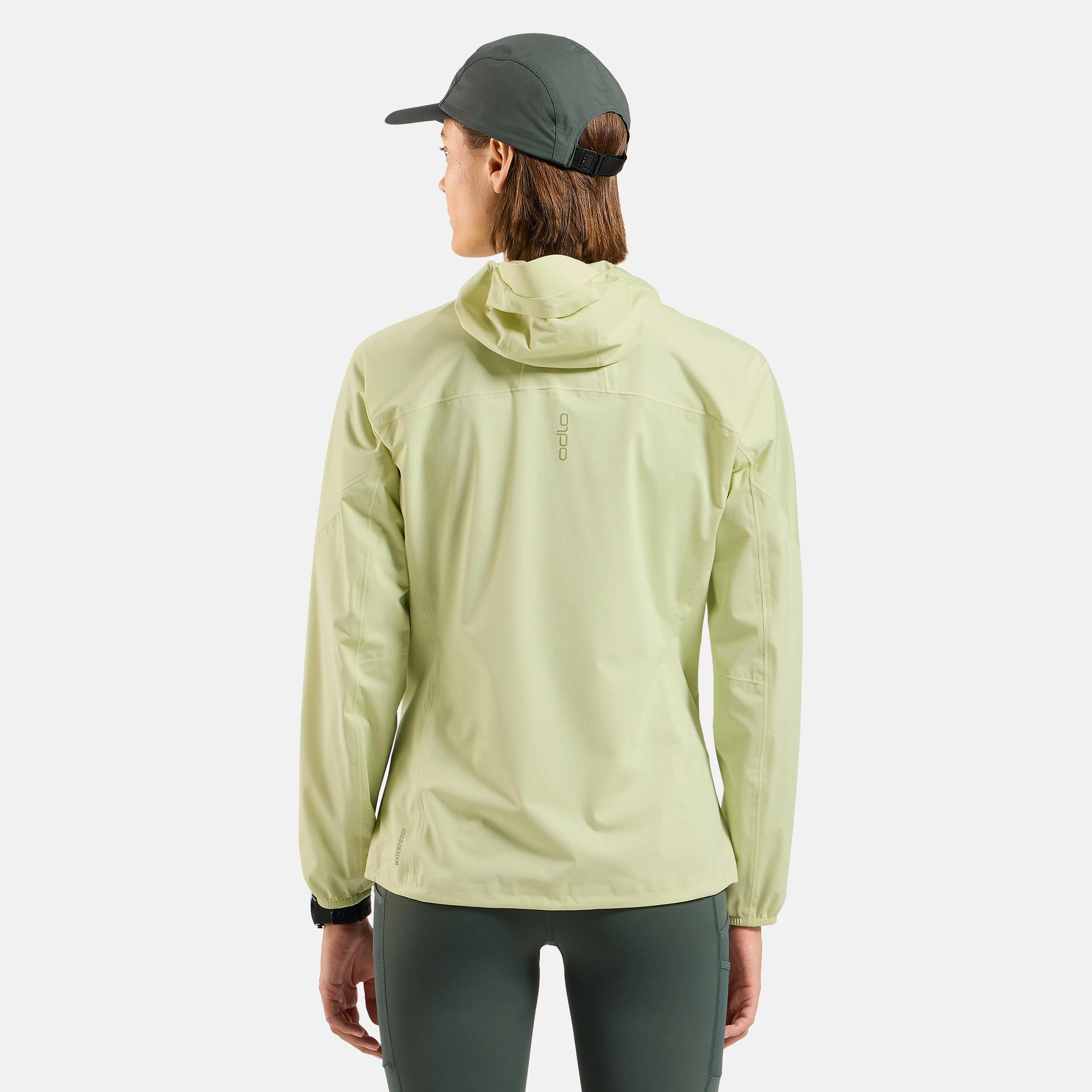 X-Alp Waterproof Löparjacka Damer-lime - Image 4
