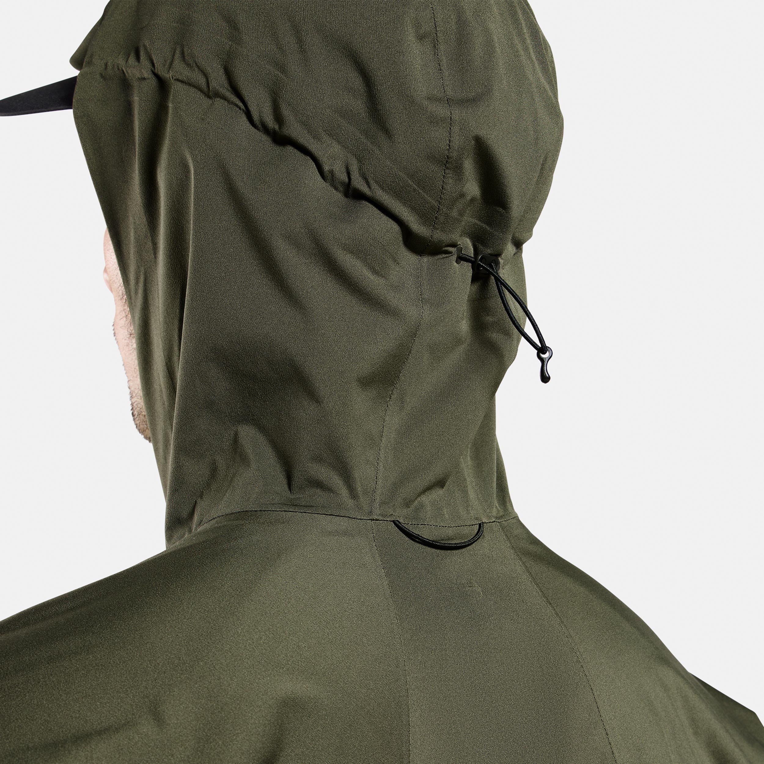 X-Alp Waterproof Löparjacka Herrar-mörkgrön - Image 8