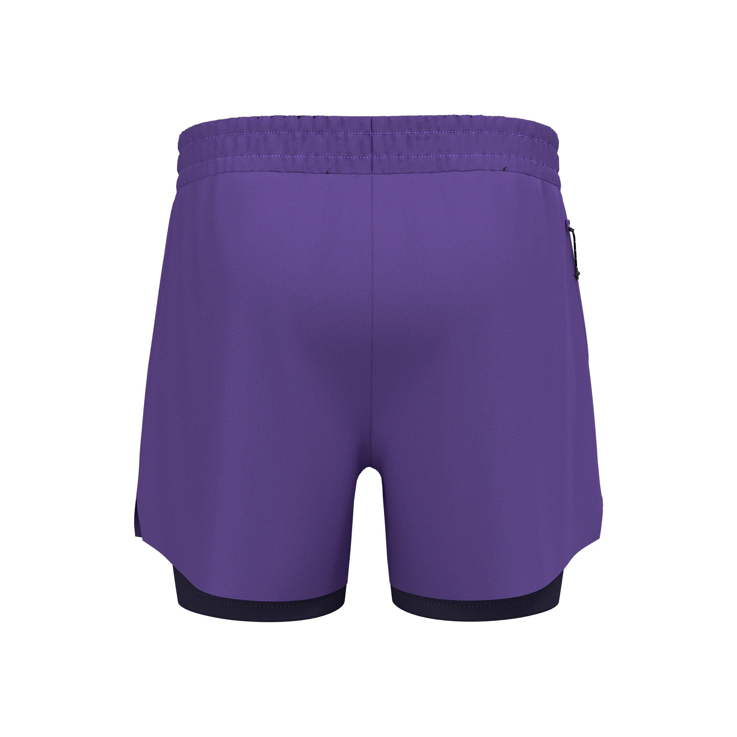 Zeroweight 5in 2in1 Löparshorts Herrar-lila - Image 2