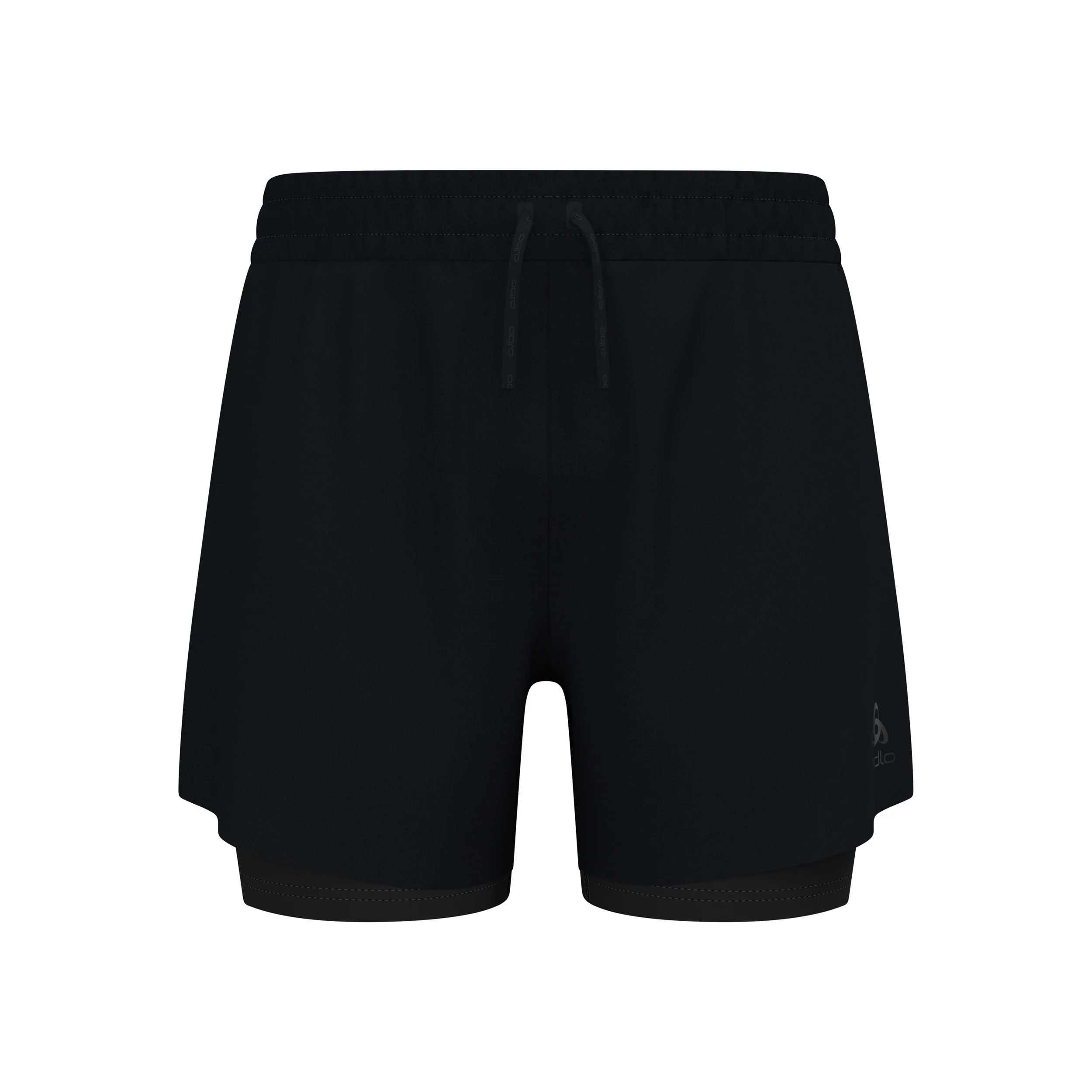 Zeroweight 5in 2in1 Löparshorts Herrar-svart
