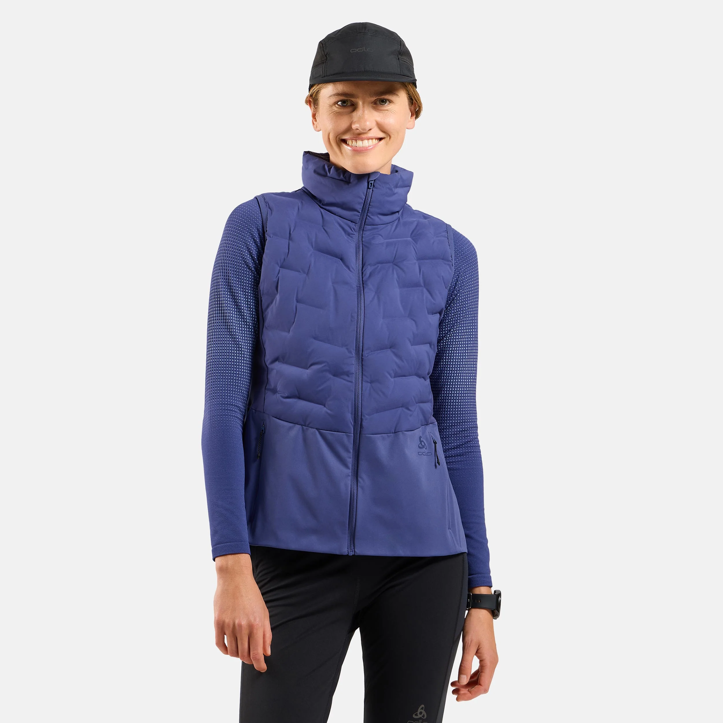 Zeroweight Insulator Löparvästar Damer-Blå - Image 3