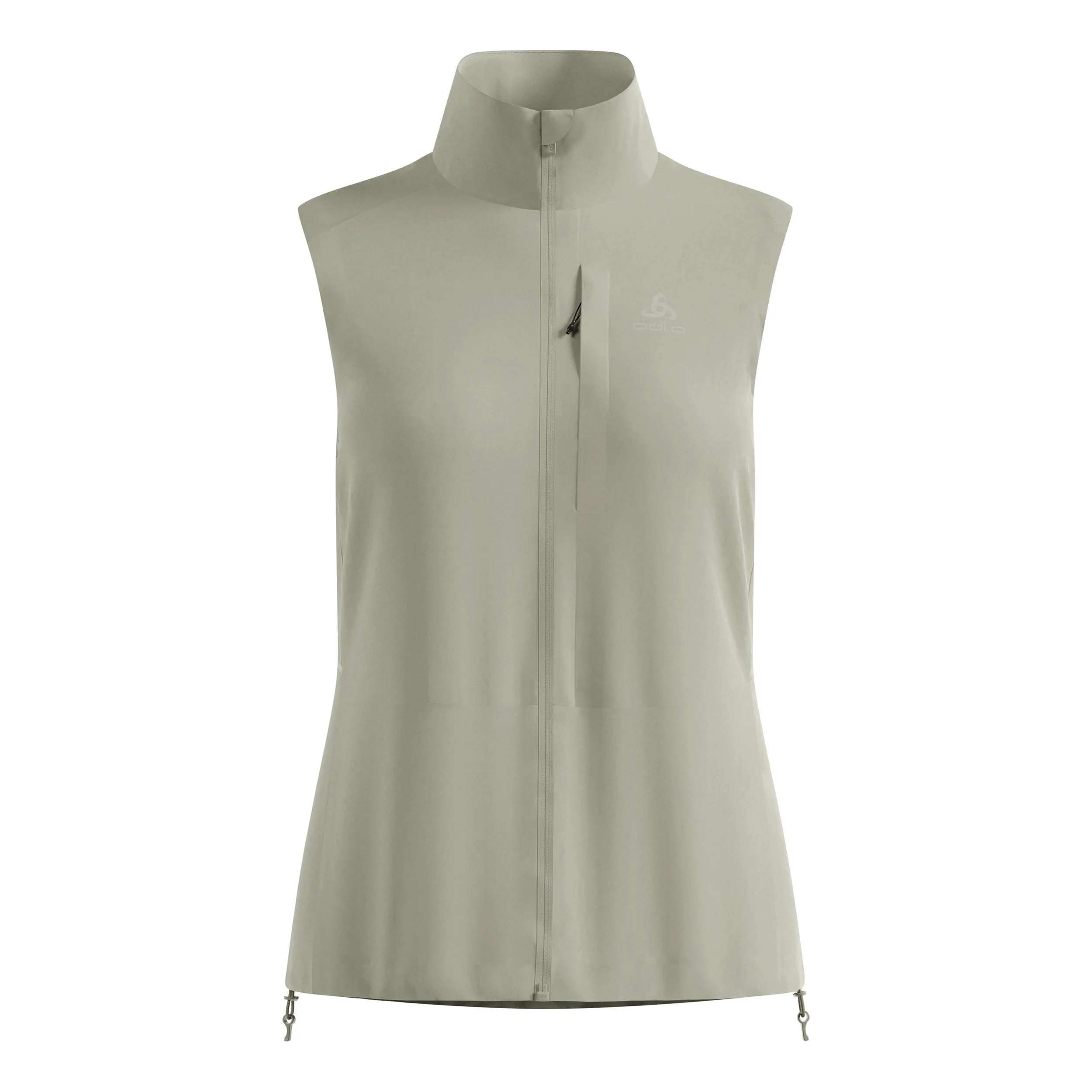 Zeroweight Warm Löparvästar Damer-Oliv