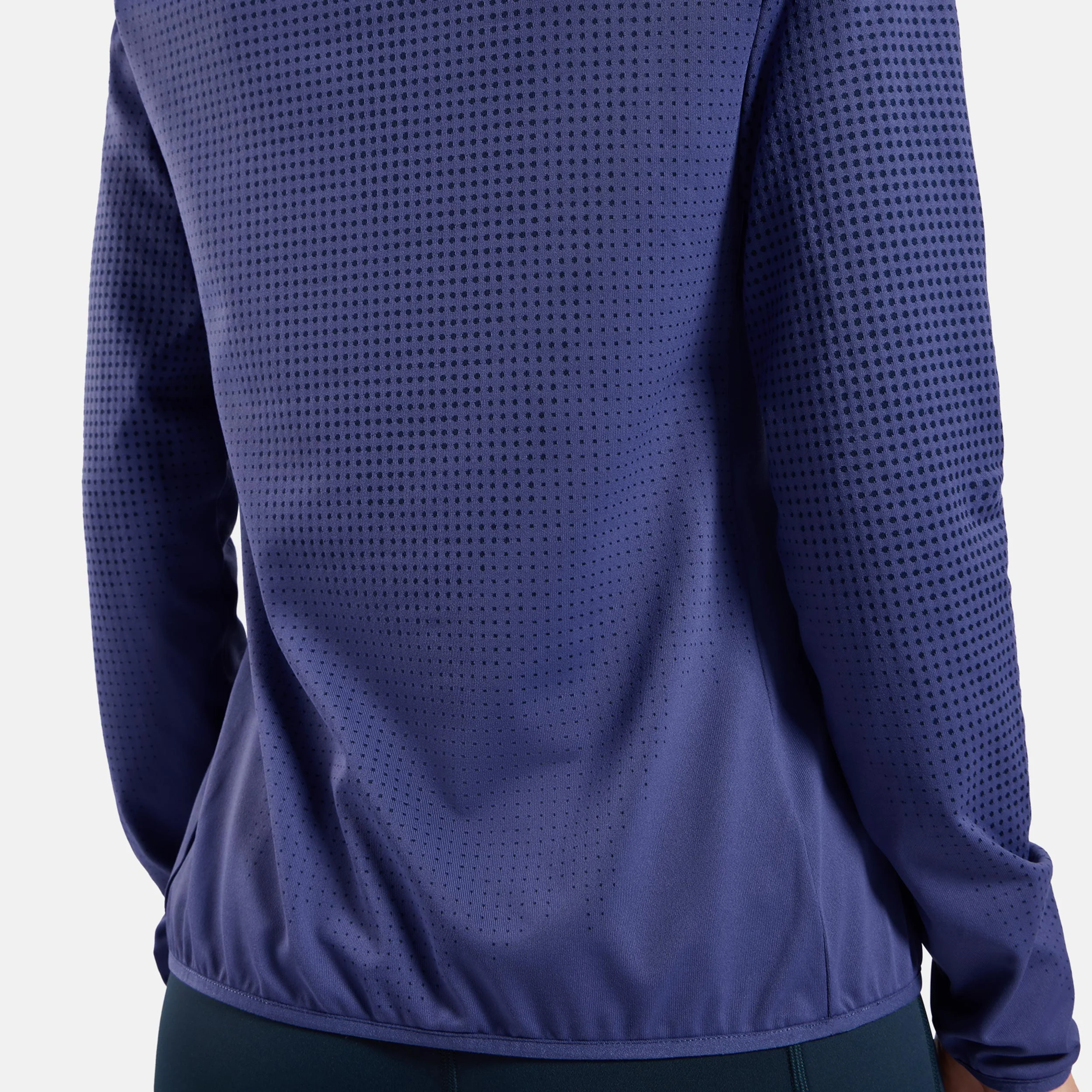 Zeroweight Warm Mid Layer 1/2 Zip Löpartröja Damer-Blå - Image 6