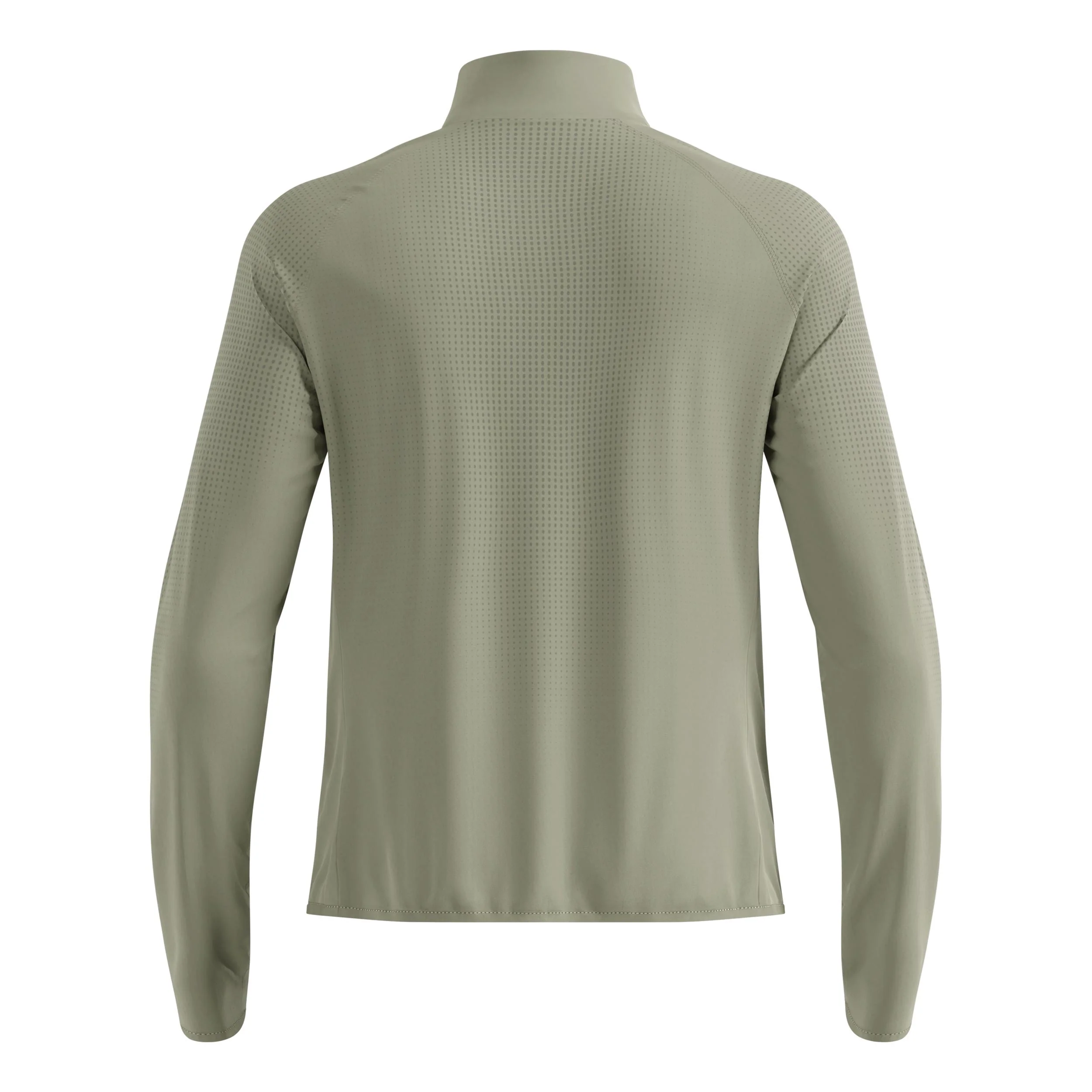 Zeroweight Warm Mid Layer 1/2 Zip Löpartröja Herrar-Oliv - Image 2