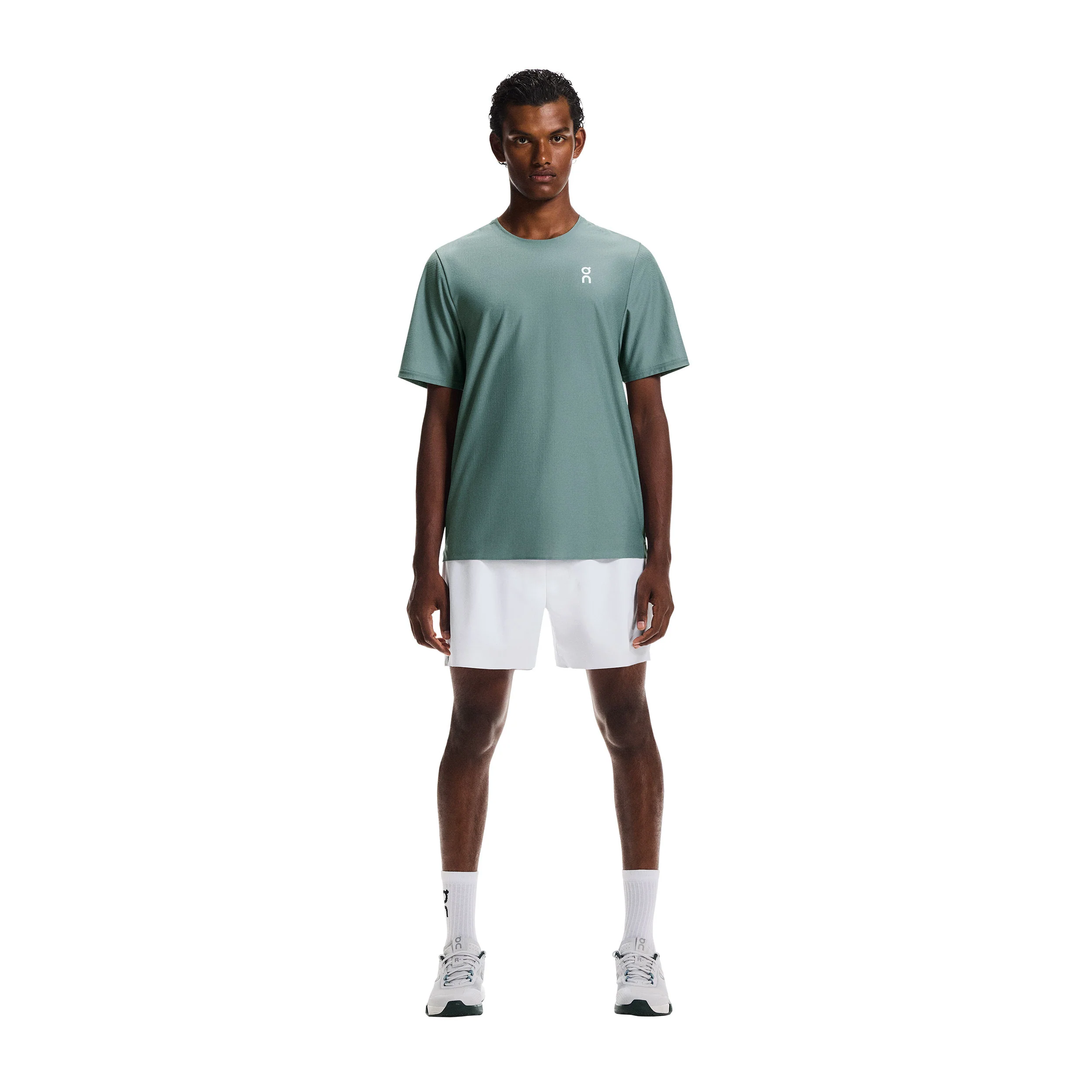 5in Court Shorts Herrar - vit - Image 2