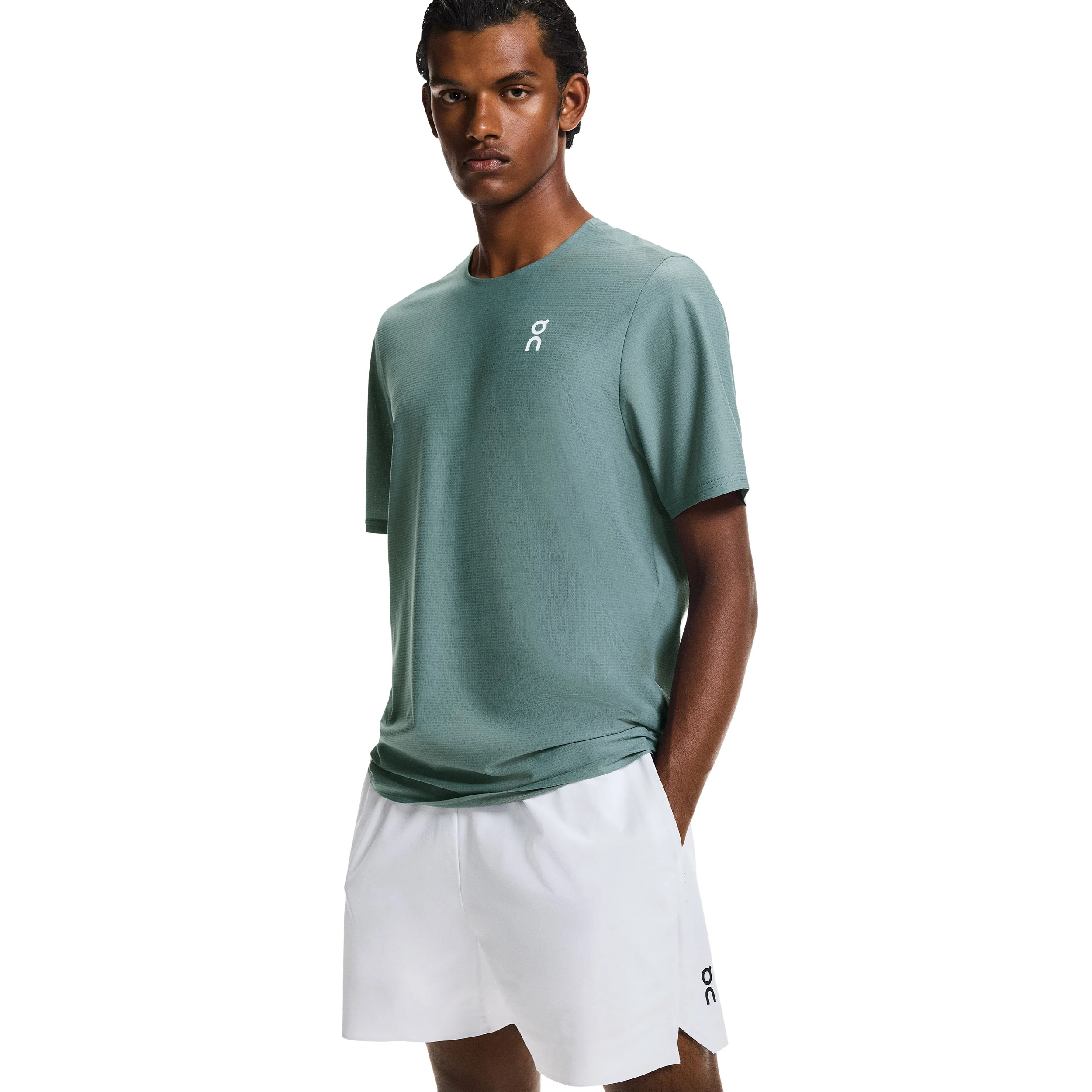 5in Court Shorts Herrar - vit - Image 4