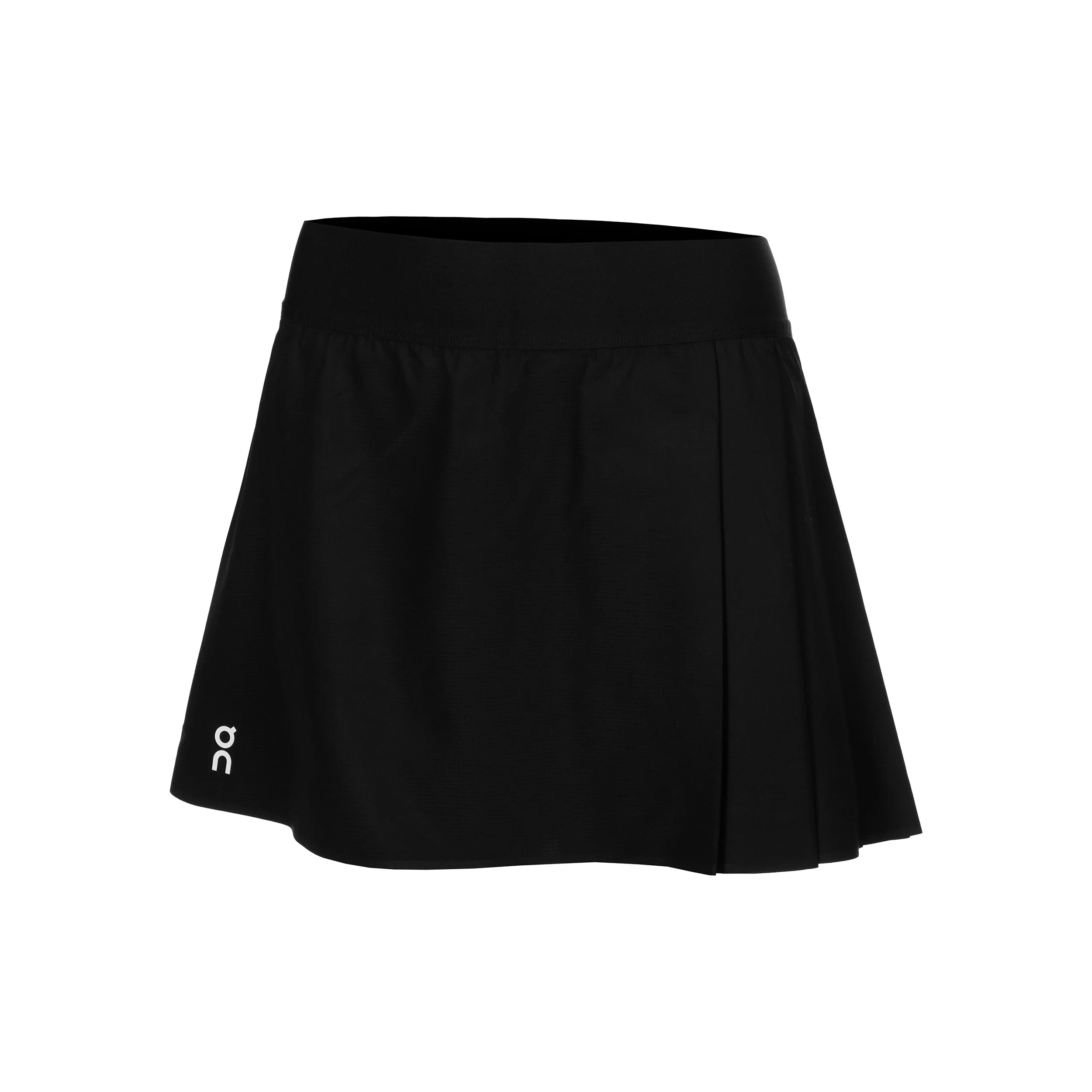 Court Pleated Kjol Damer-Svart