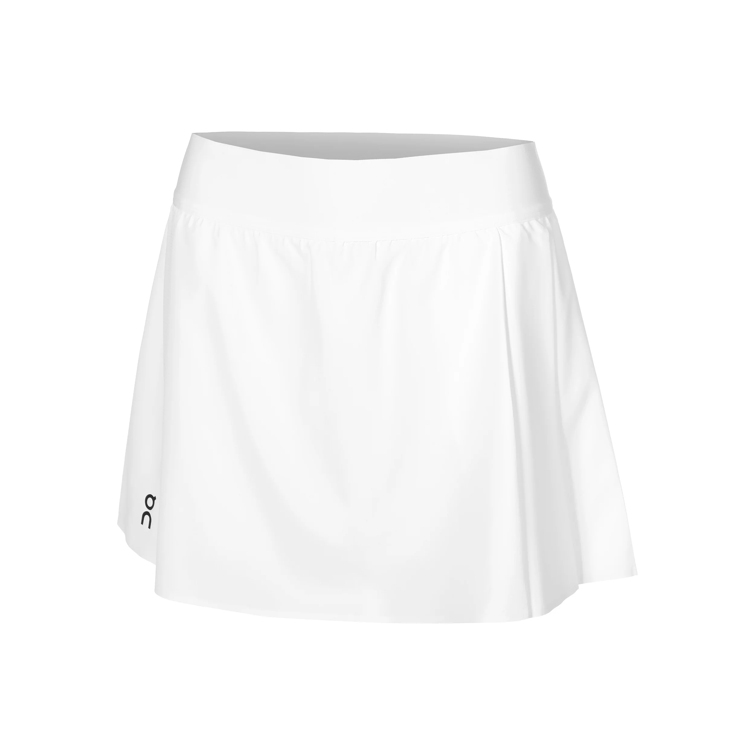 Court Pleated Kjol Damer-Vit