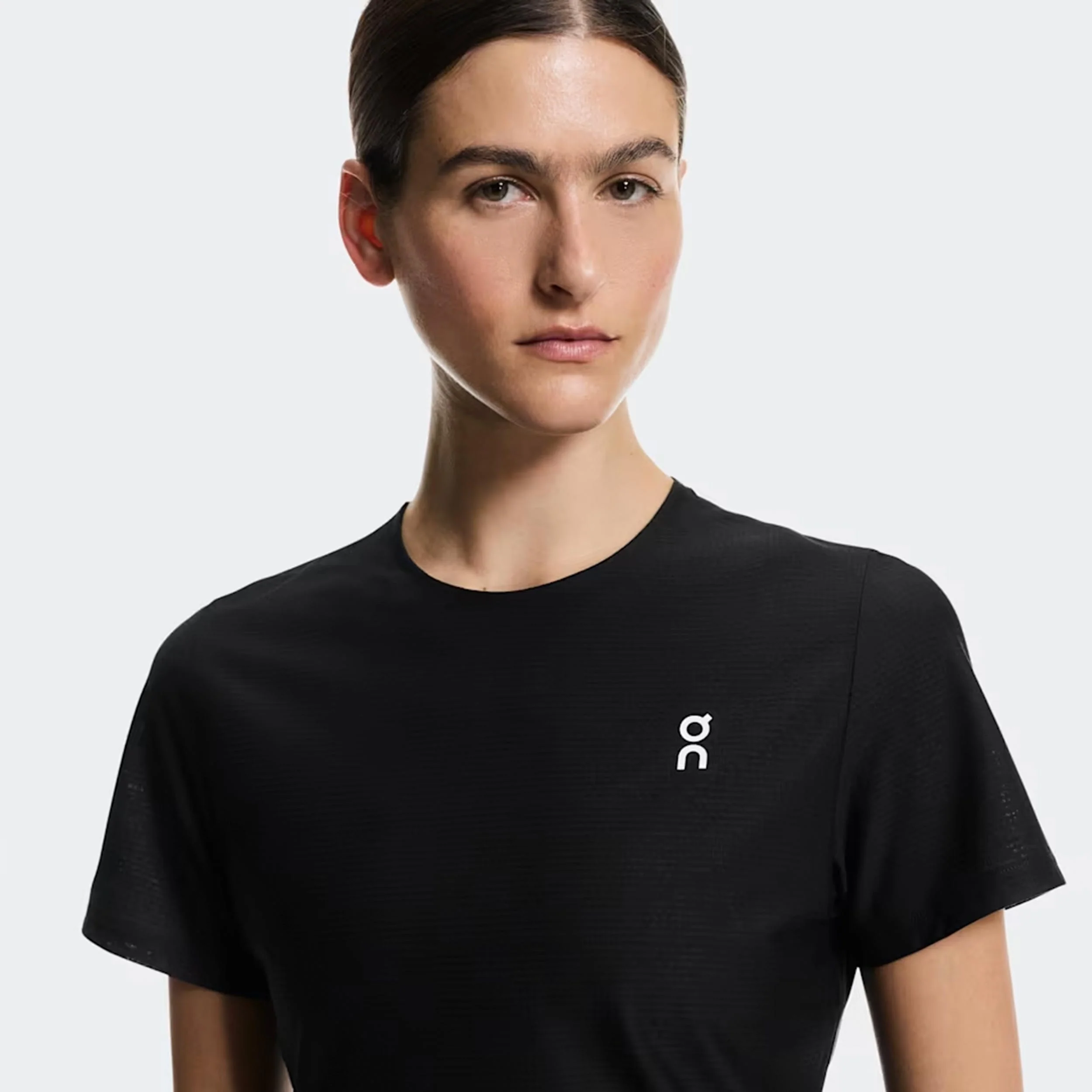 Court T-shirt Damer - svart - Image 2