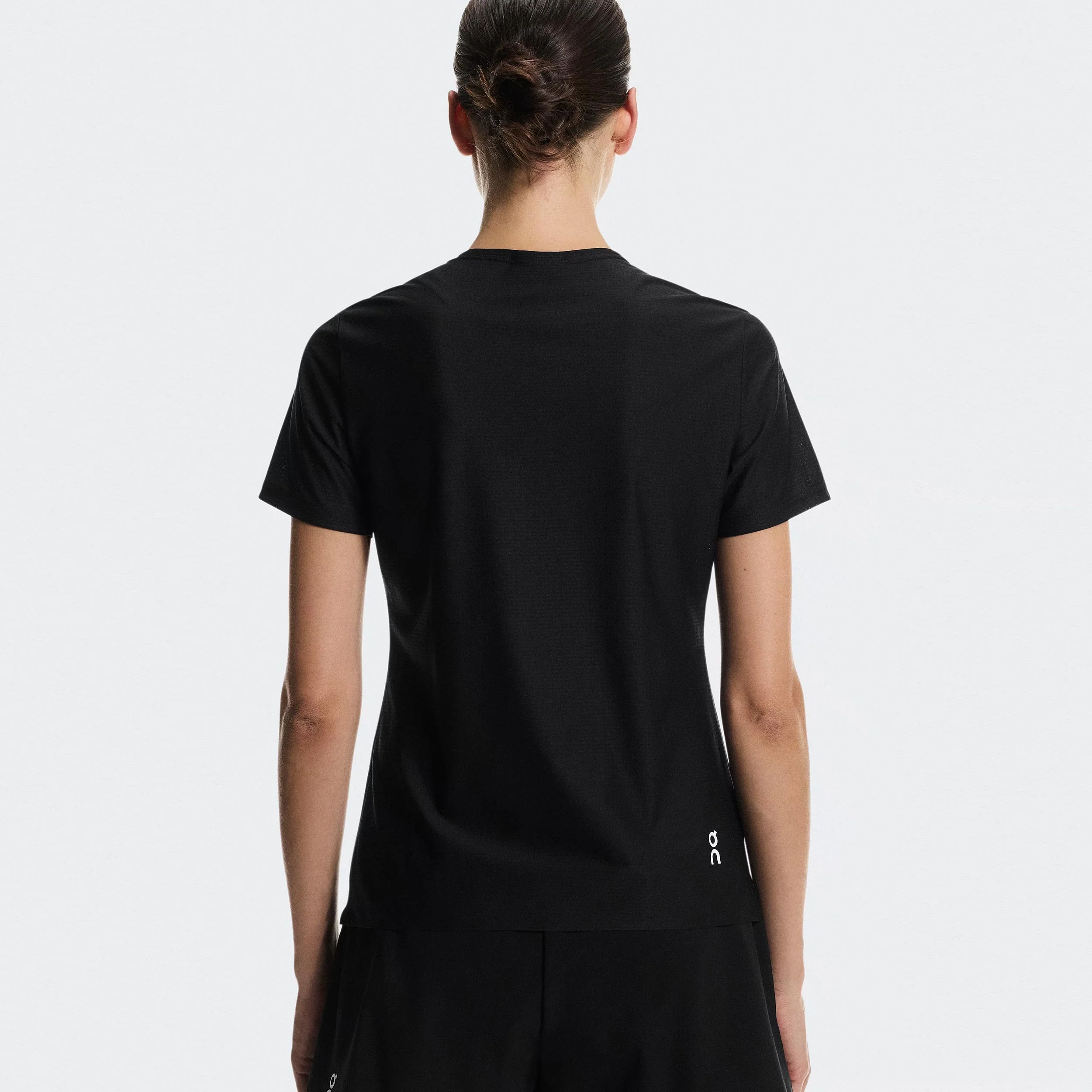 Court T-shirt Damer - svart - Image 3