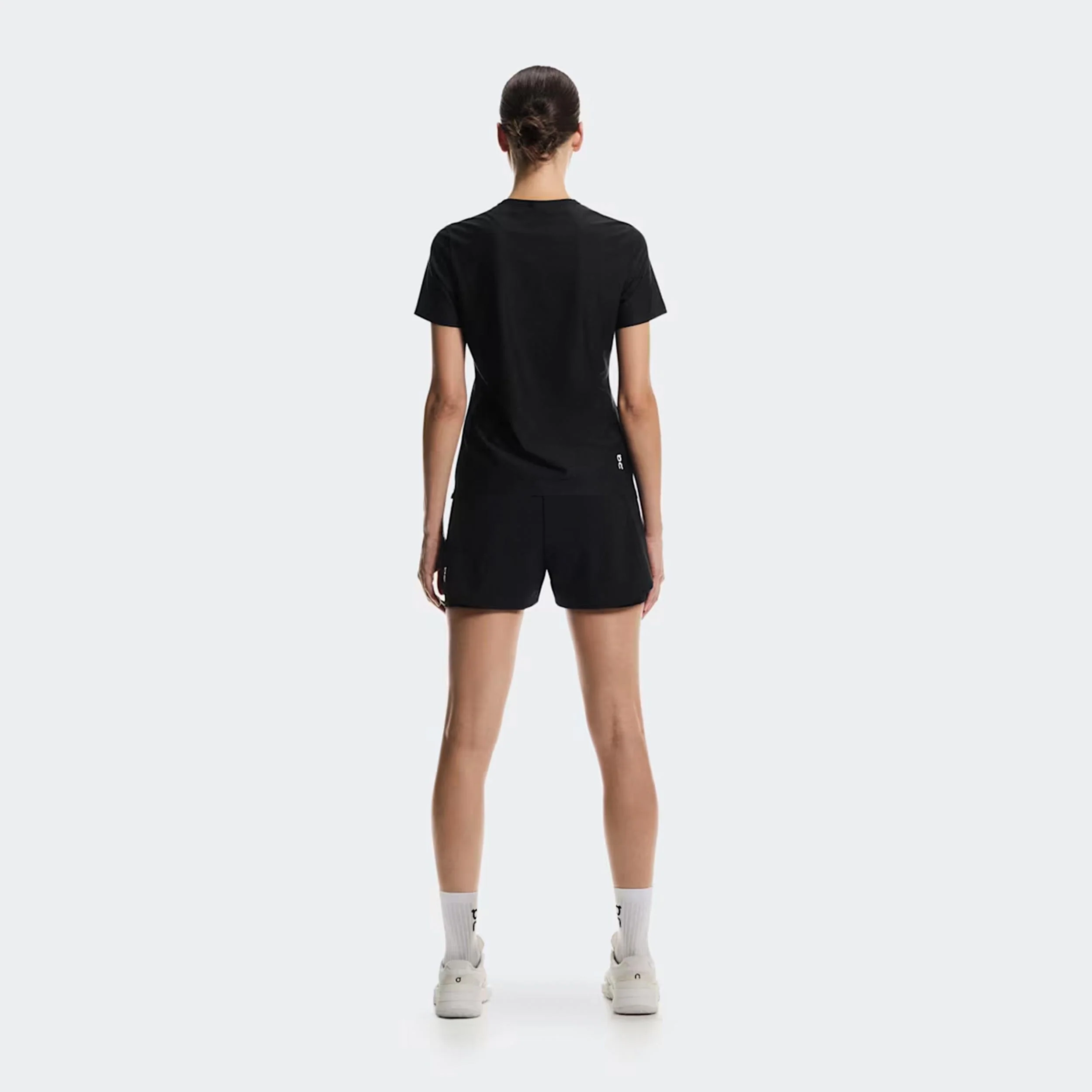 Court T-shirt Damer - svart - Image 5