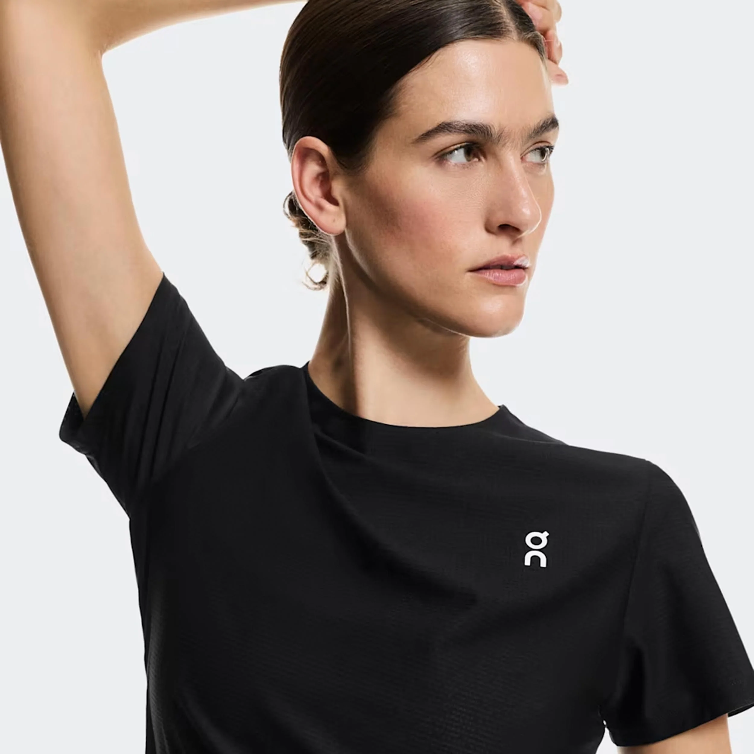 Court T-shirt Damer - svart - Image 7