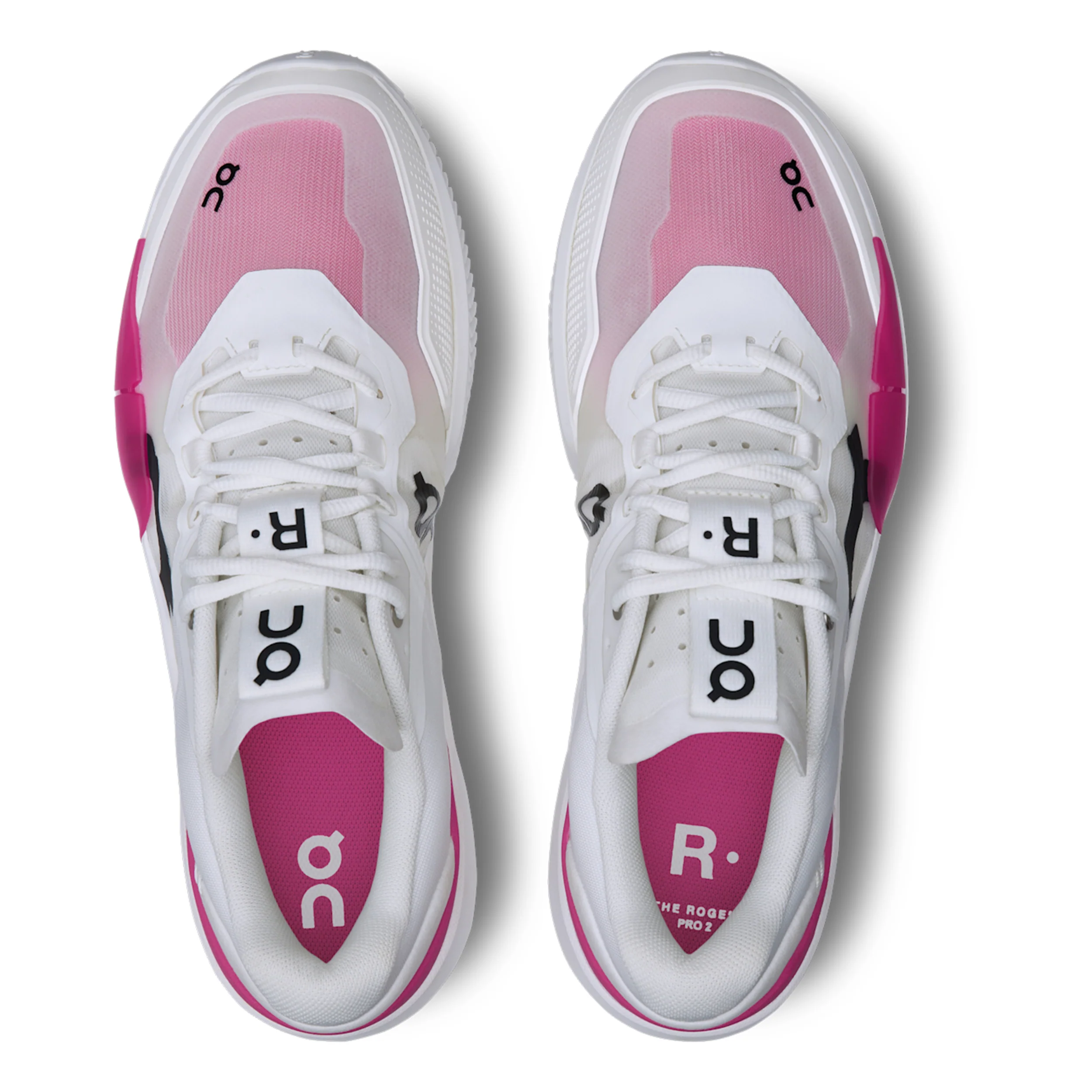The Roger Pro 2 Allroundsko Herrar-Vit,Pink - Image 3
