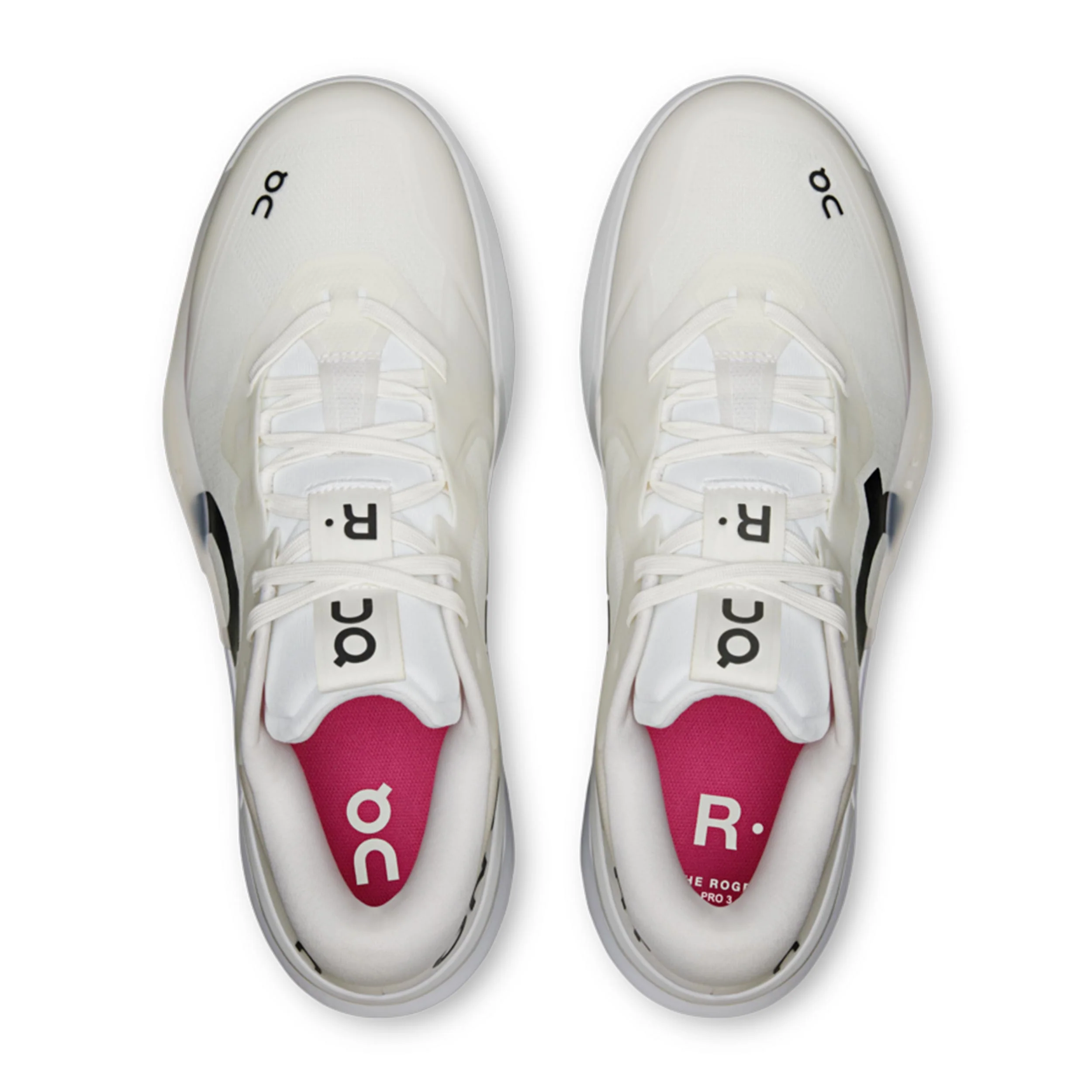 THE ROGER Pro 3 Allroundsko Herrar - vit, rosa - Image 3