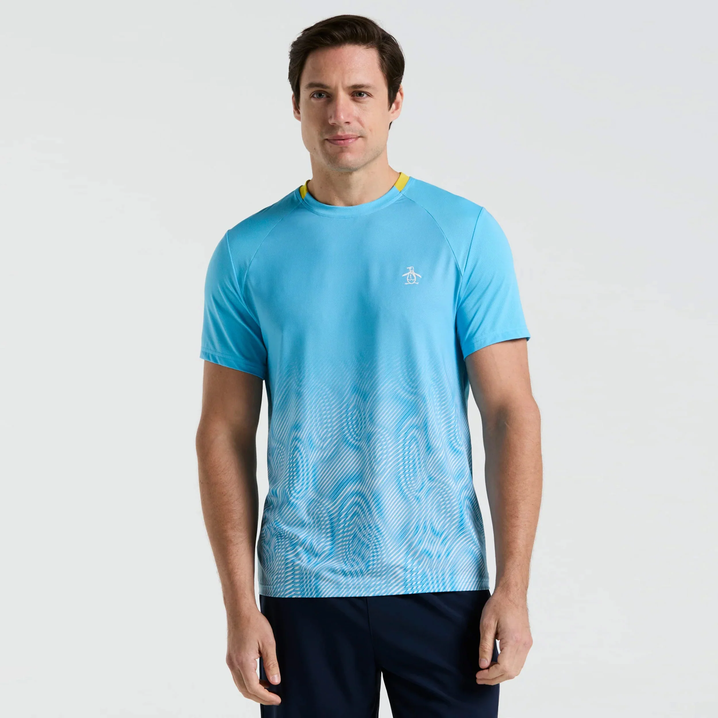 Performance Ombre T-shirt Herrar-Ljusblå