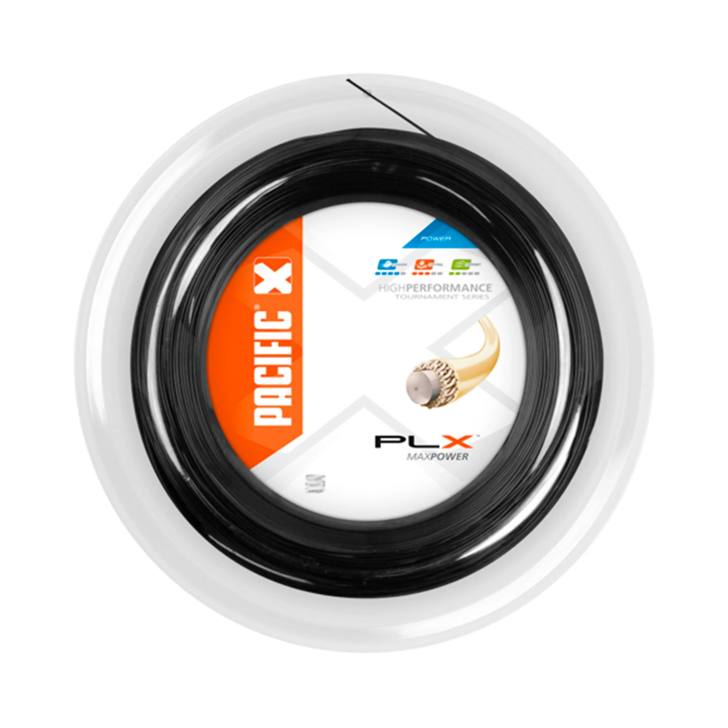 PLX Strängrulle 200m-Svart