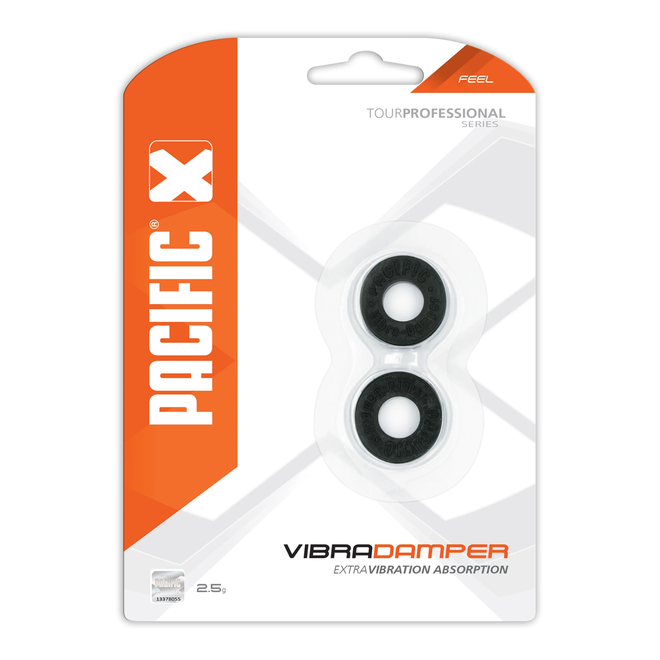 Vibra Dämpare 2-pack-Svart