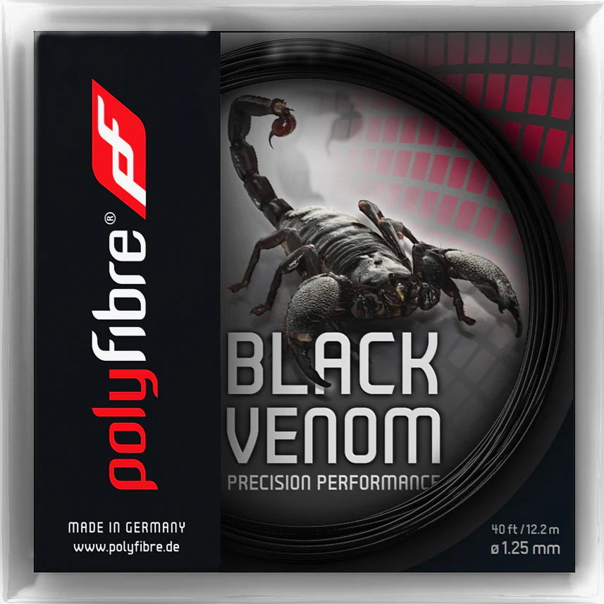Black Venom Strängset 12,2m-Svart