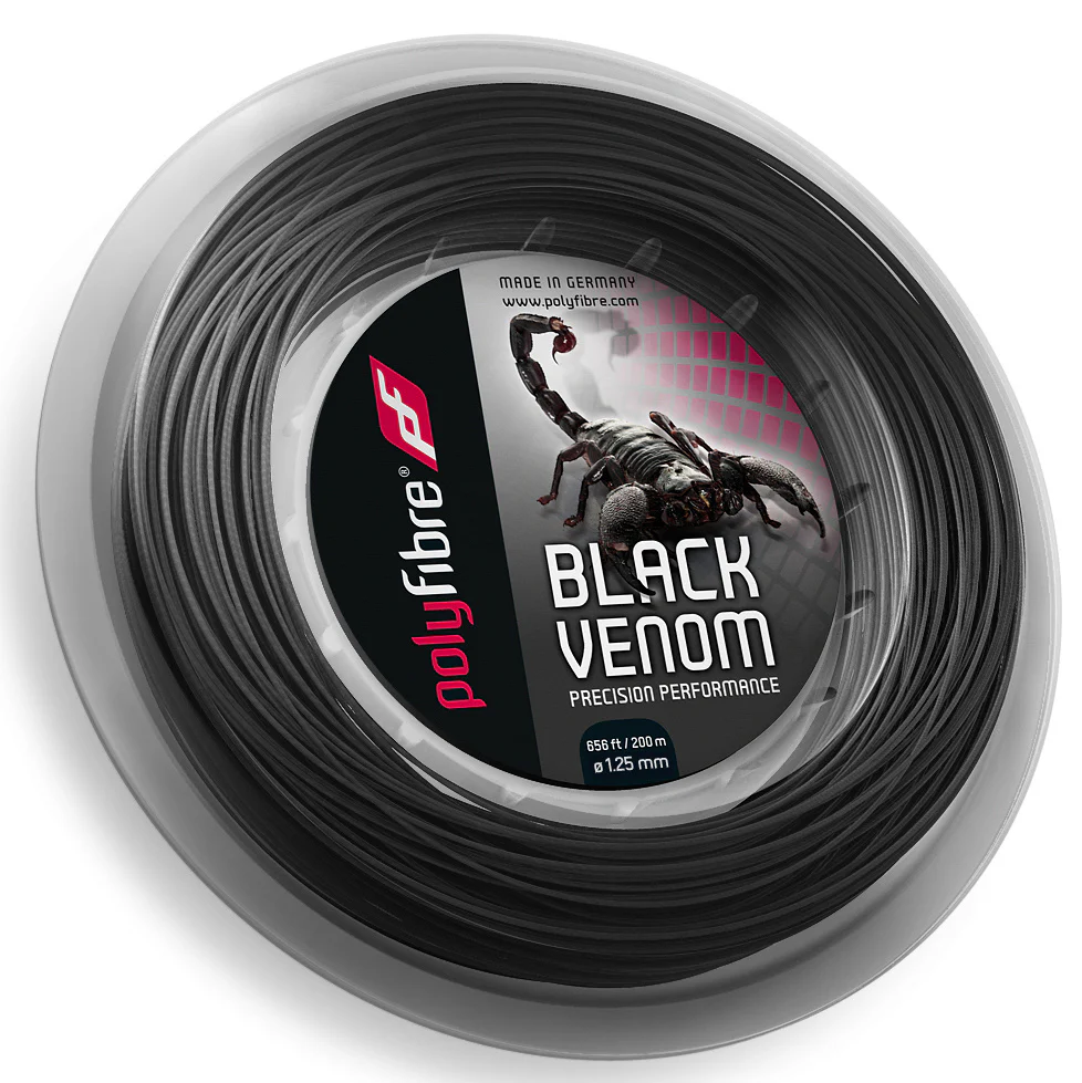 Venom Strängrulle 200m-Svart - Image 2