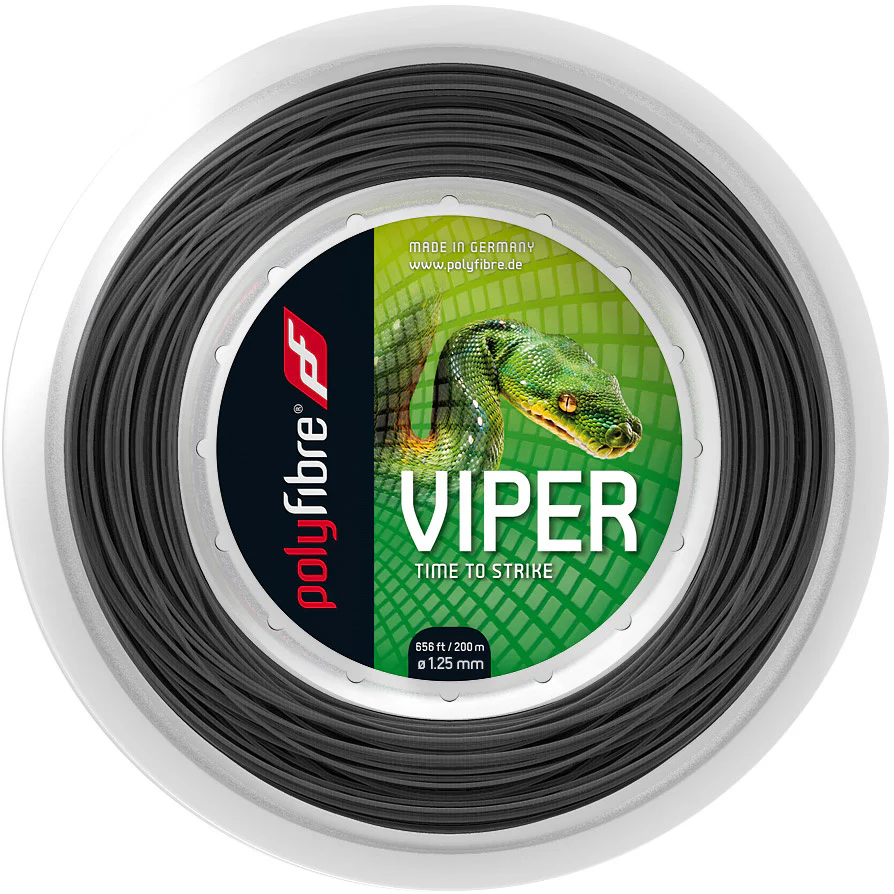 Viper Strängrulle 200m-Grå