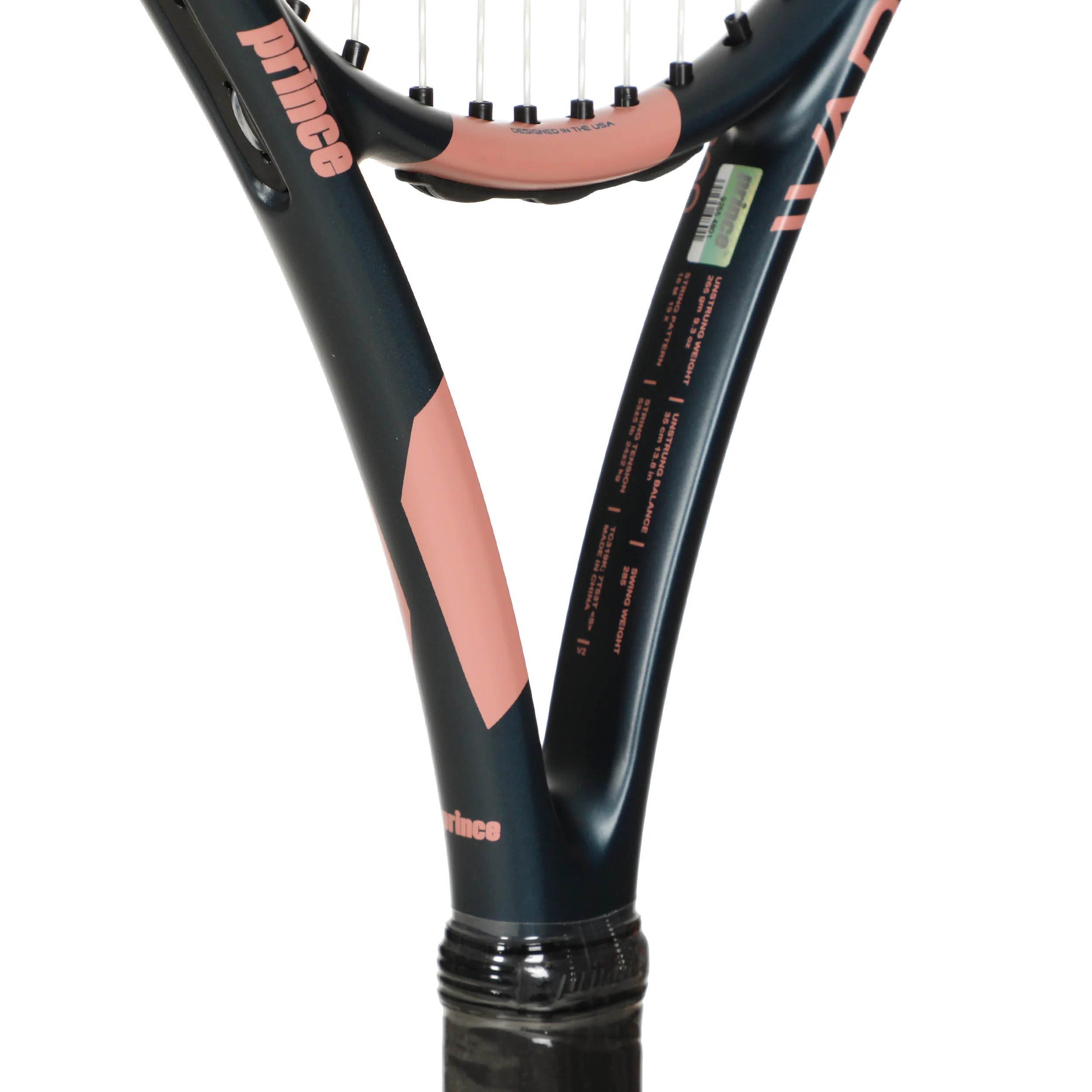 Warrior 100 Pink (265g) Tour racket strängad - Image 4