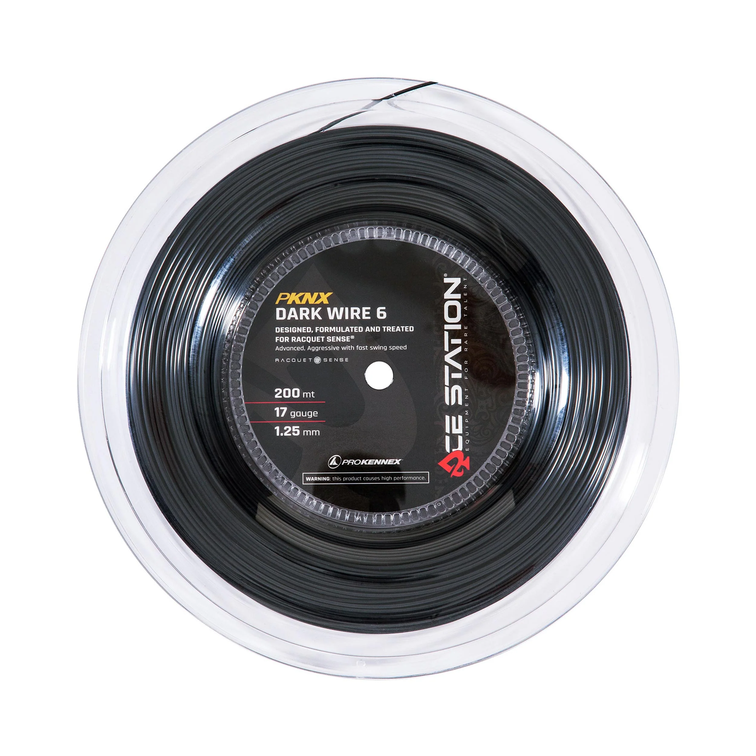 Dark Wire 6 Strängrulle 200m-Svart