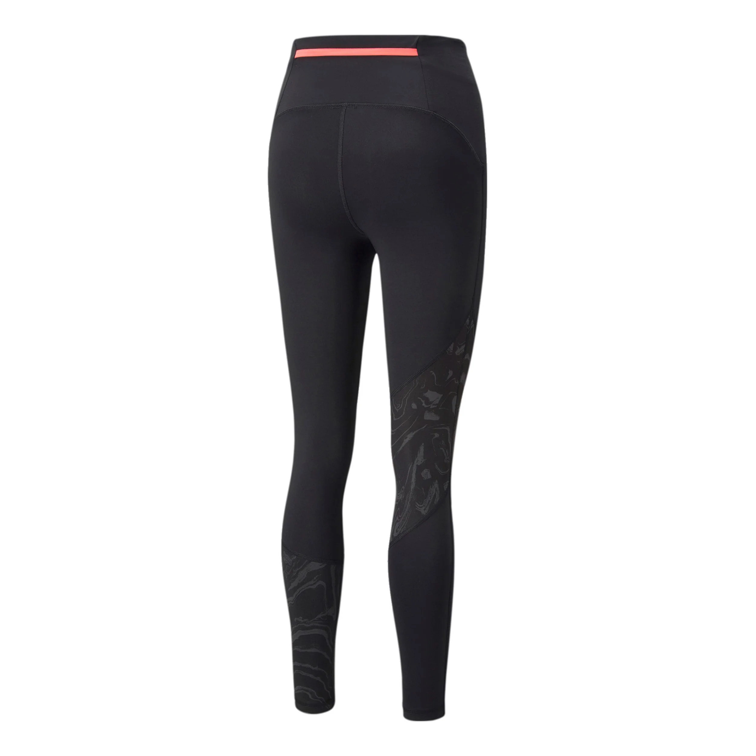 Graphic Highwaist 7/8 Tights Damer-Svart - Image 2