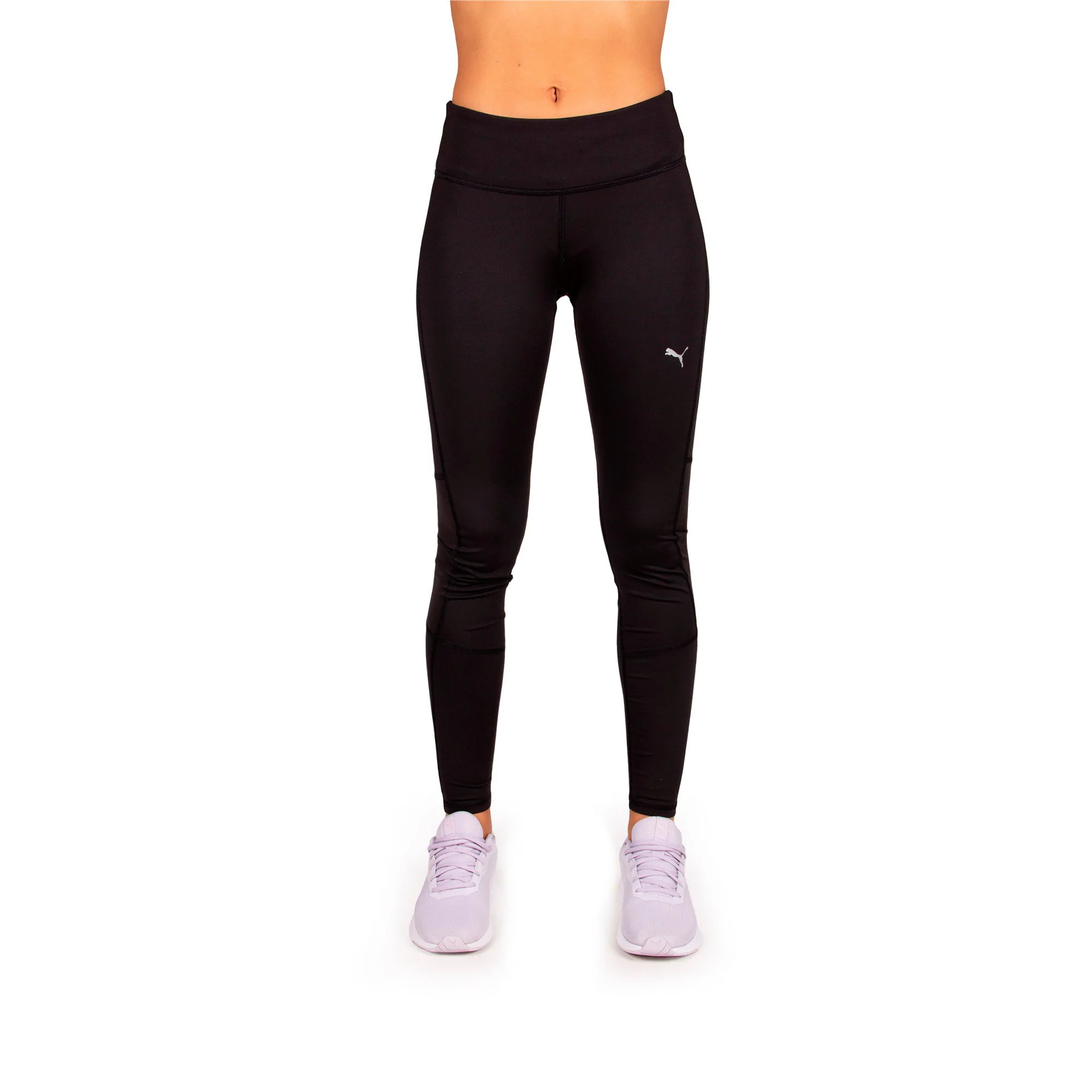 Run Favorite Regular Rise Long Tights Damer-Svart - Image 3