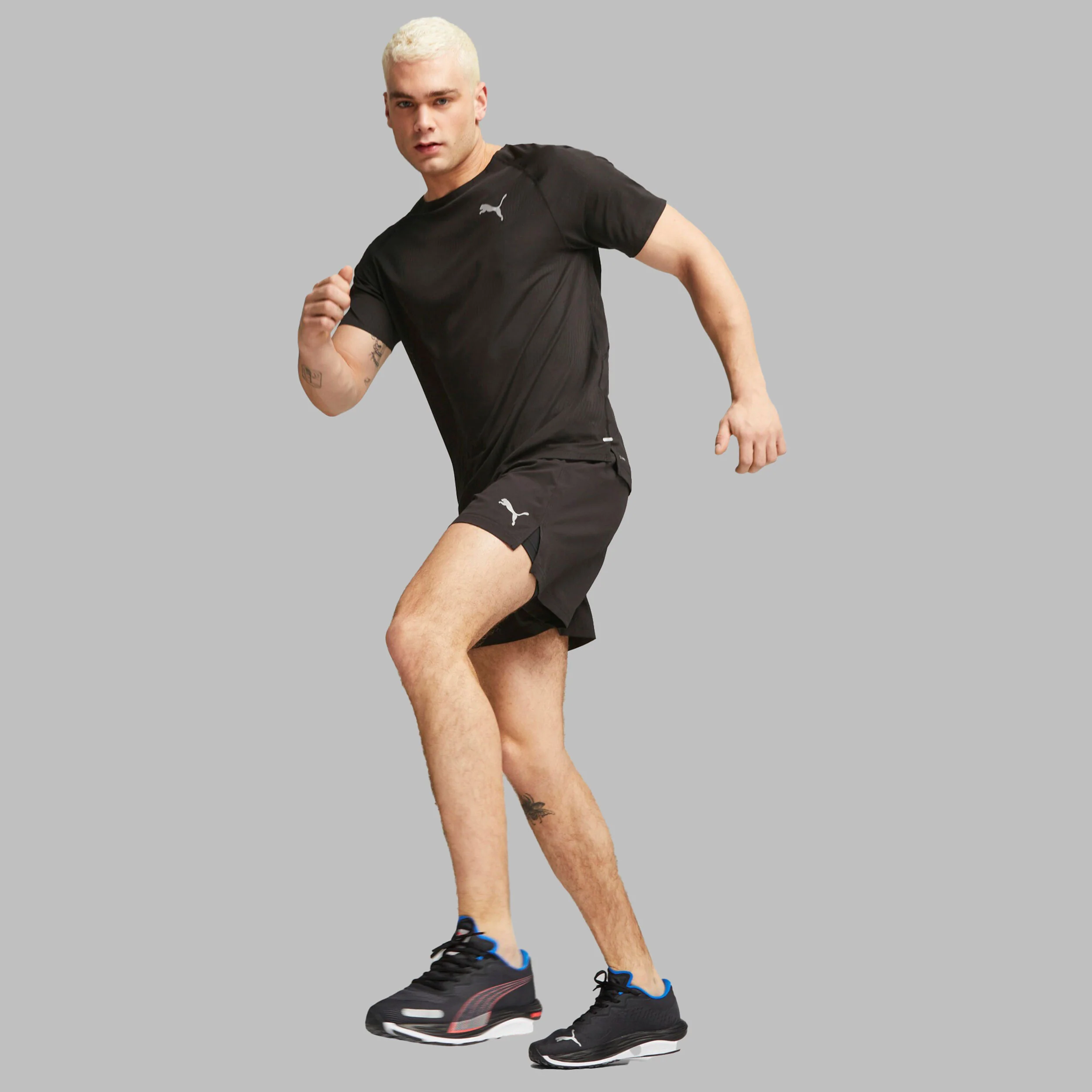 Run Ultraweave 2in1 Shorts - svart