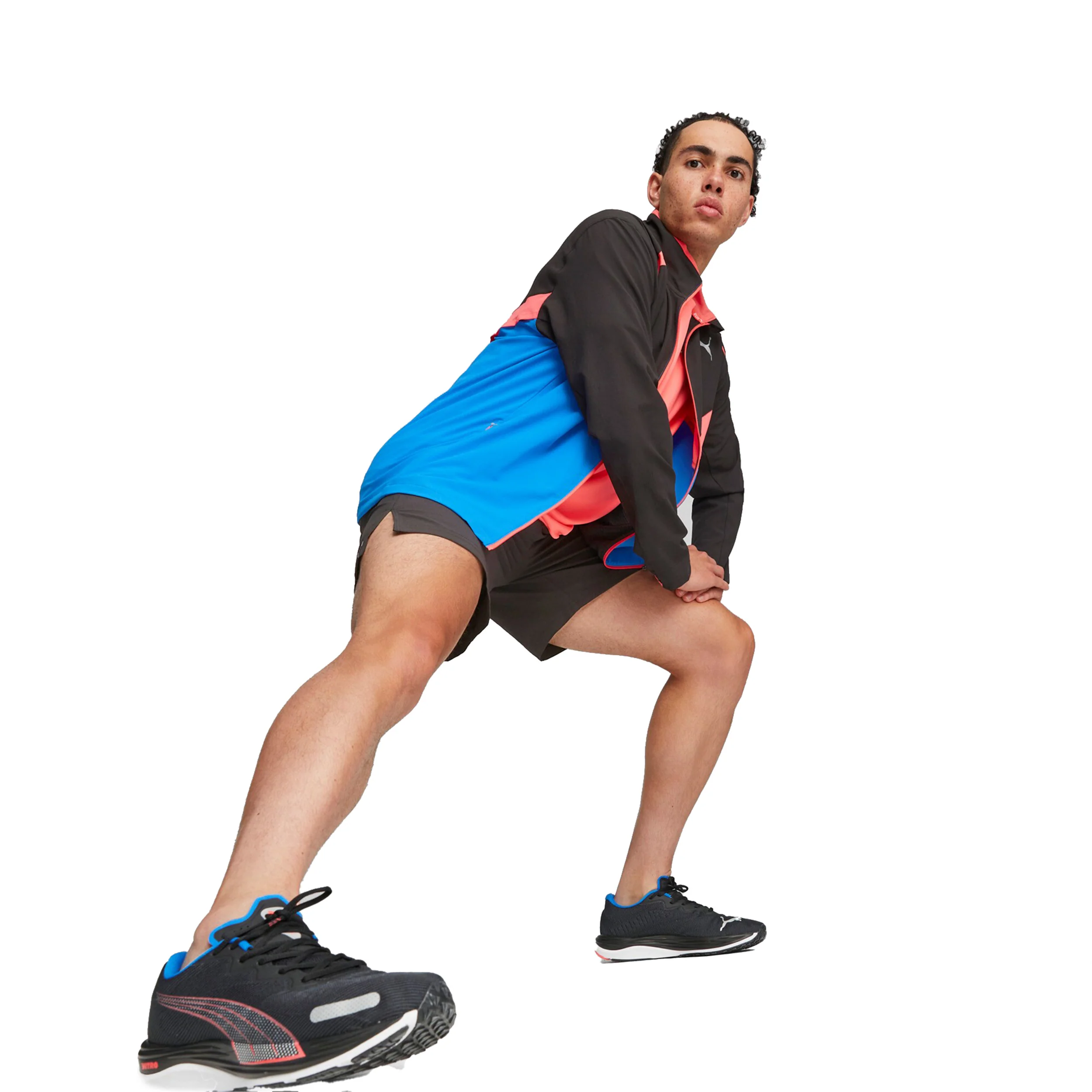 Run Ultraweave Löparjacka Herrar-Svart,Blå - Image 8