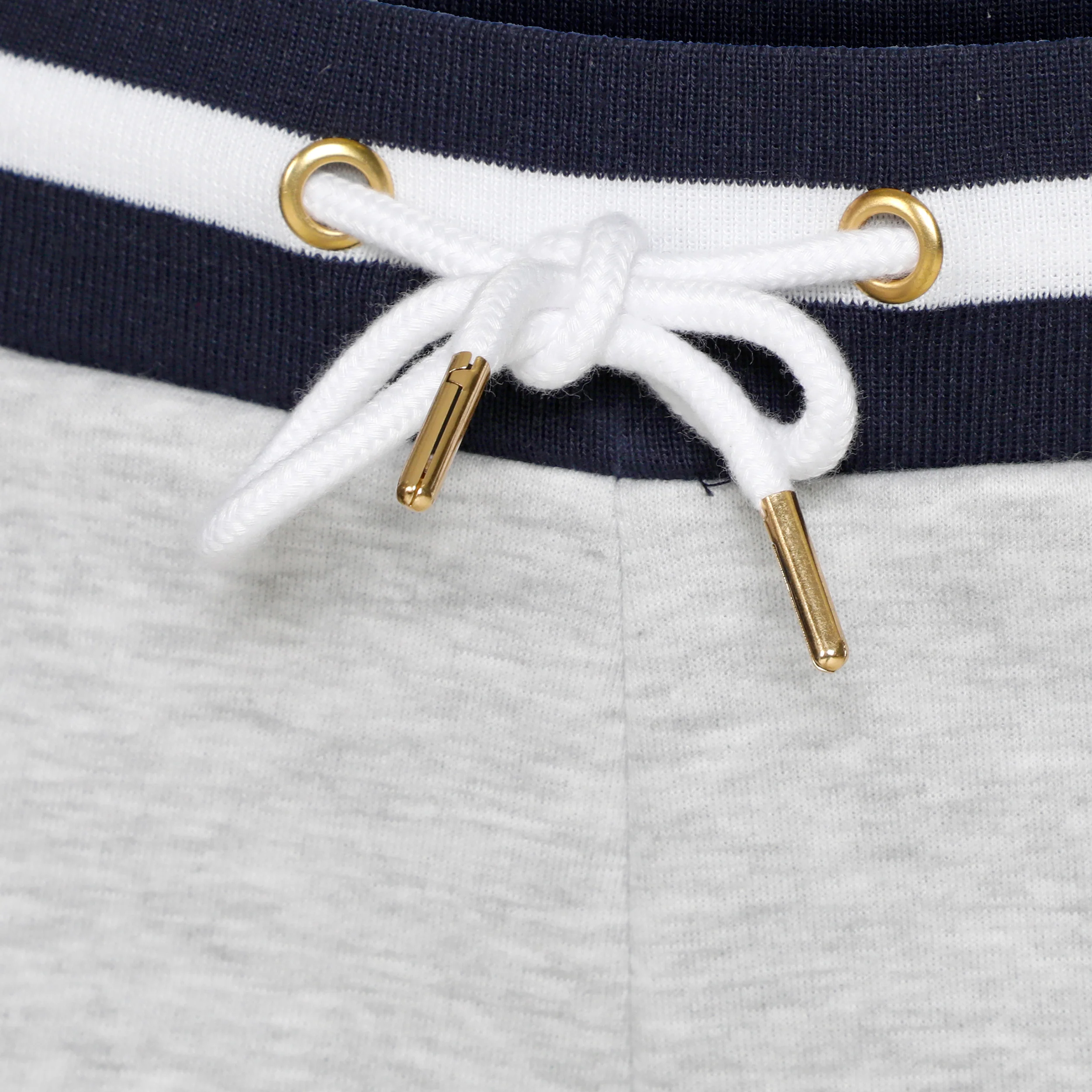 Basic Shorts Damer-Ljusgrå,Mörkblå - Image 10