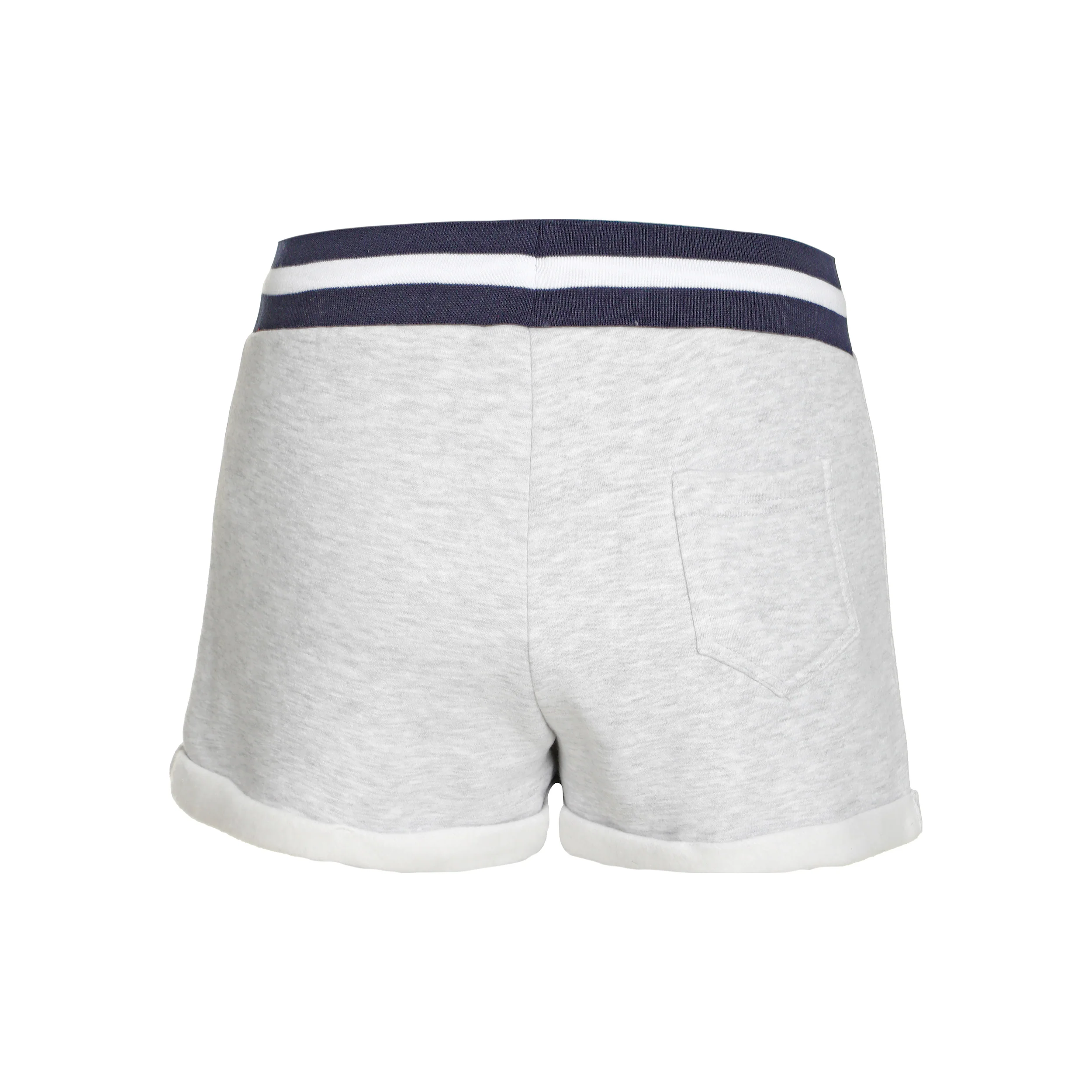 Basic Shorts Damer-Ljusgrå,Mörkblå - Image 2