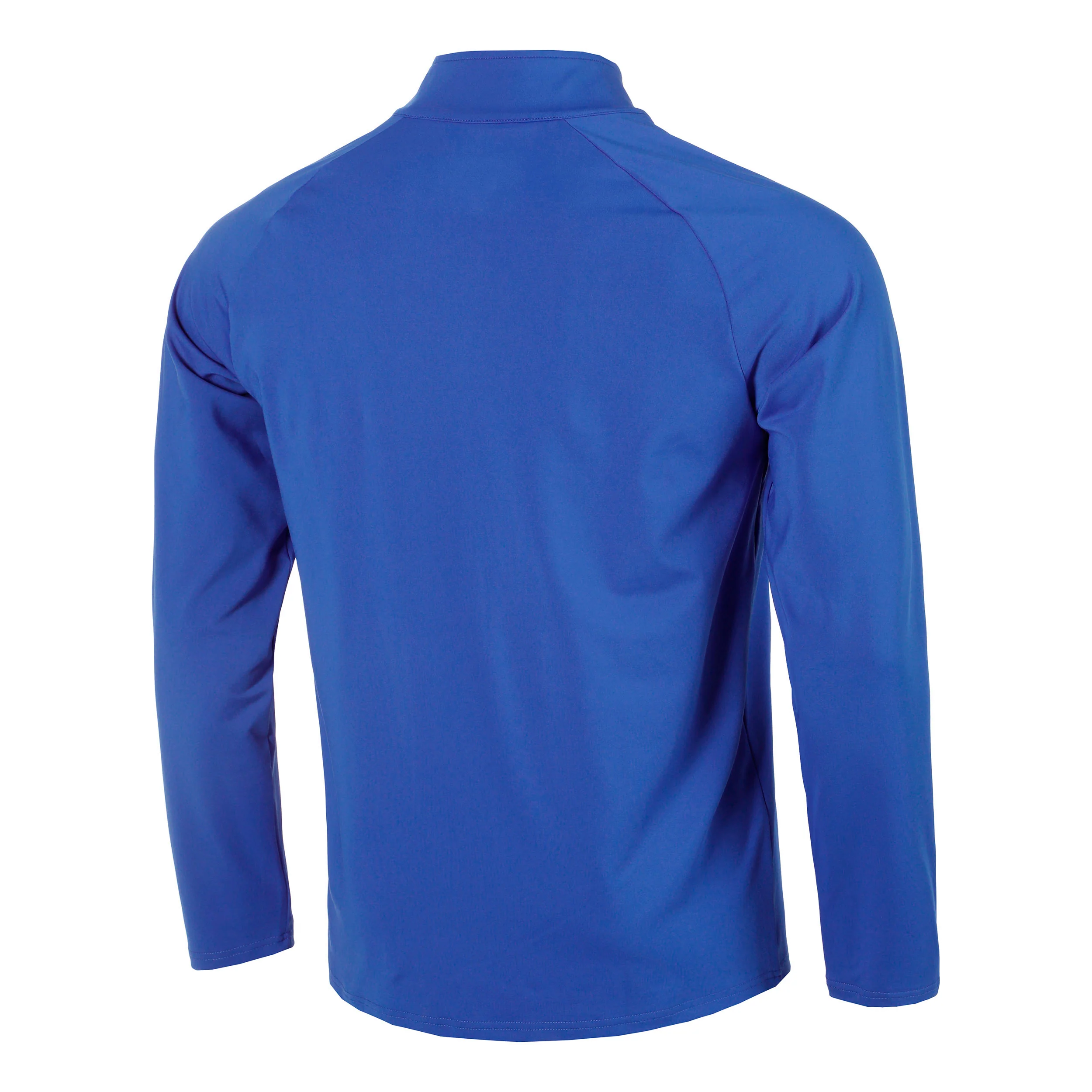 Big Serve 1/4 Zip Långärmat Herrar - blå, vit - Image 2