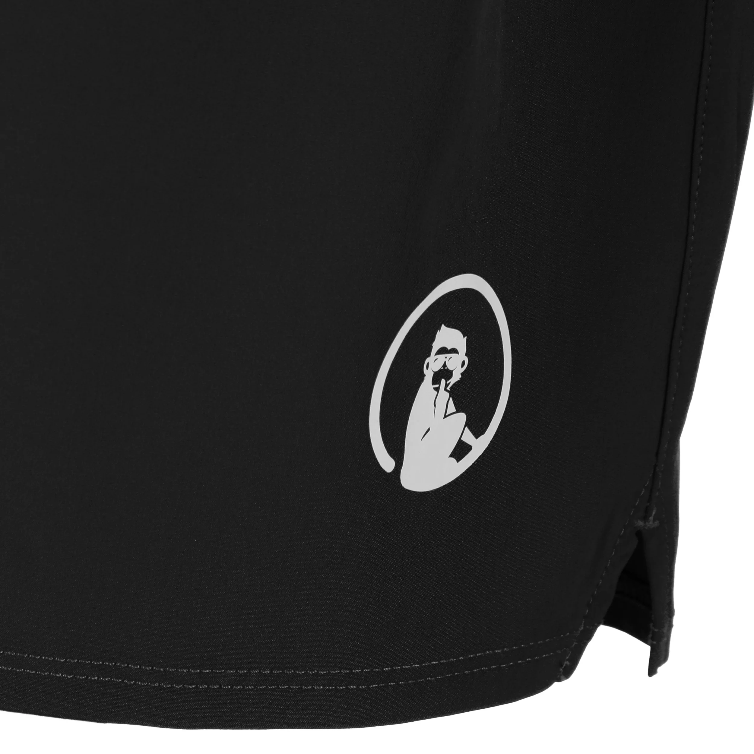Challenger 2in1 7inch Shorts Herrar-Svart,Vit - Image 3