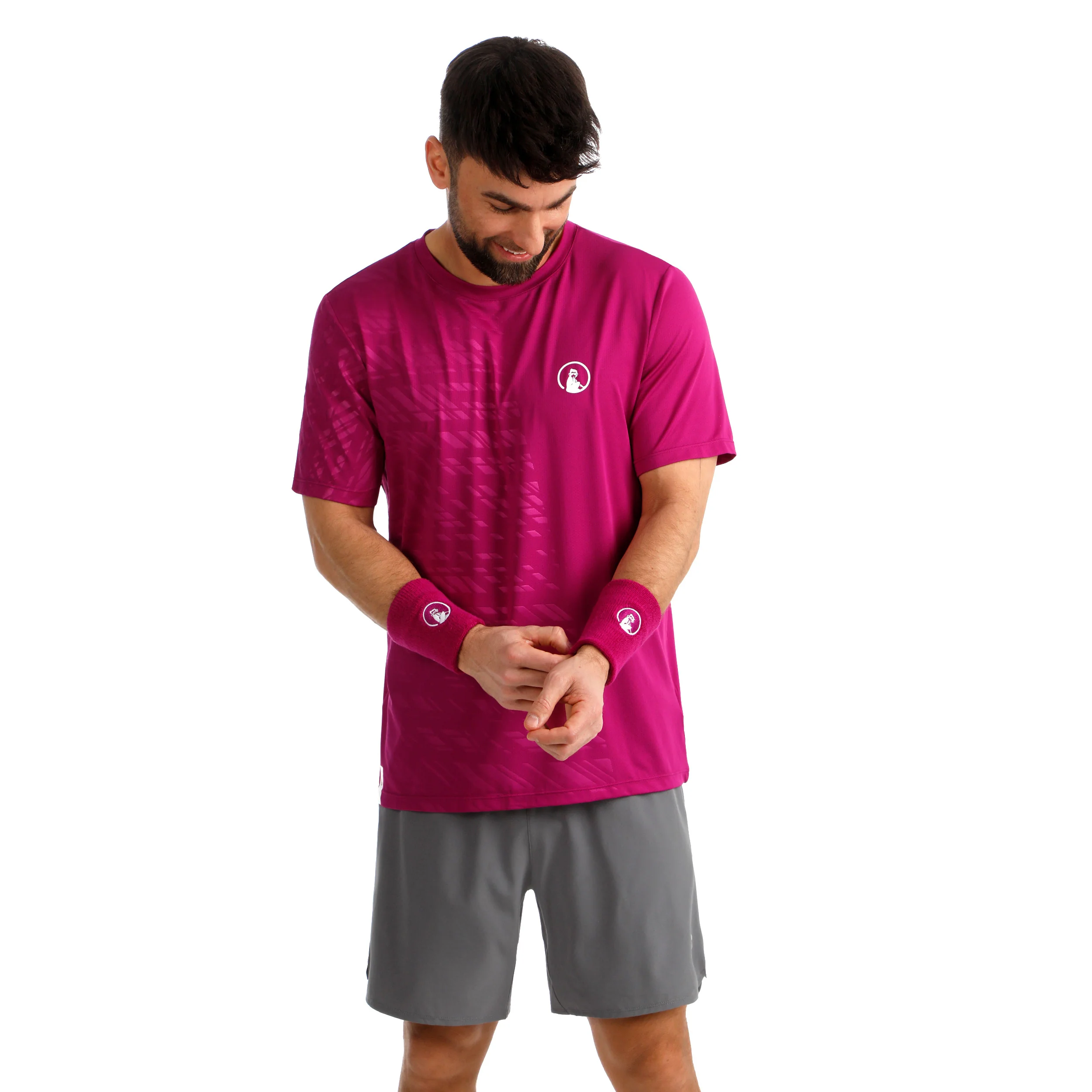 Challenger 2in1s 7in Shorts Herrar - grå, vit - Image 7
