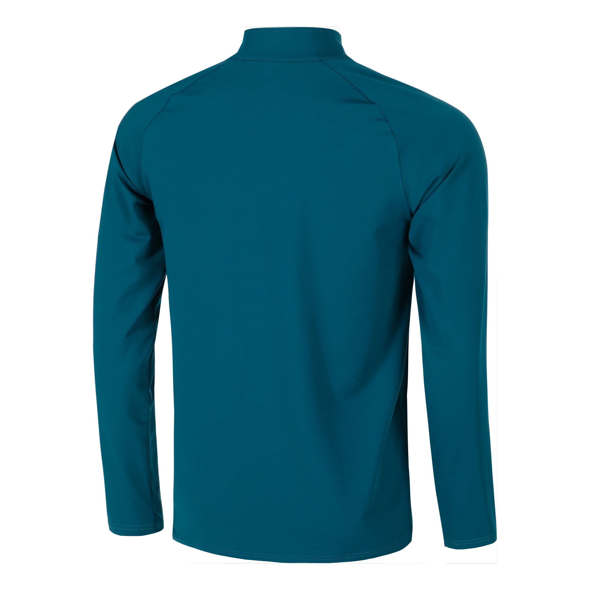 Create Big Serve 1/4 Zip Långärmat Herrar-Petrol,Vit - Image 2