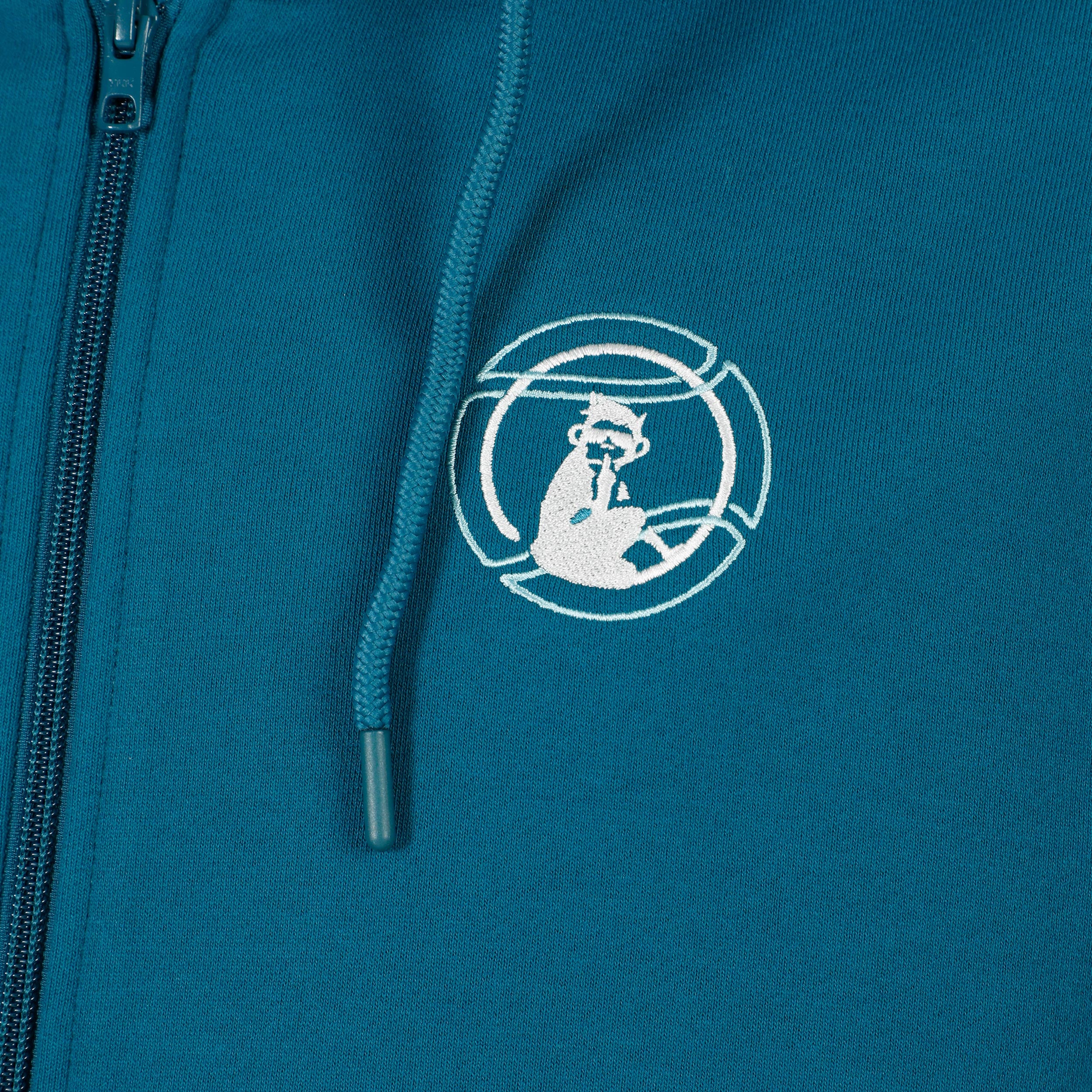 Create Bracket Zip Sweat-jacka Herrar-Petrol,Flerfärgad - Image 3
