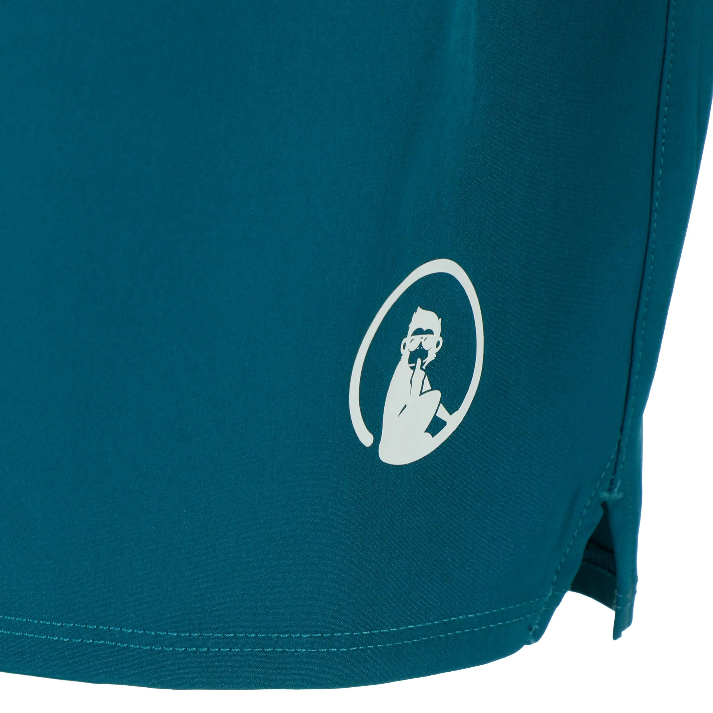 Create Challenger 2in1 7inch Shorts Herrar-Petrol,Vit - Image 3