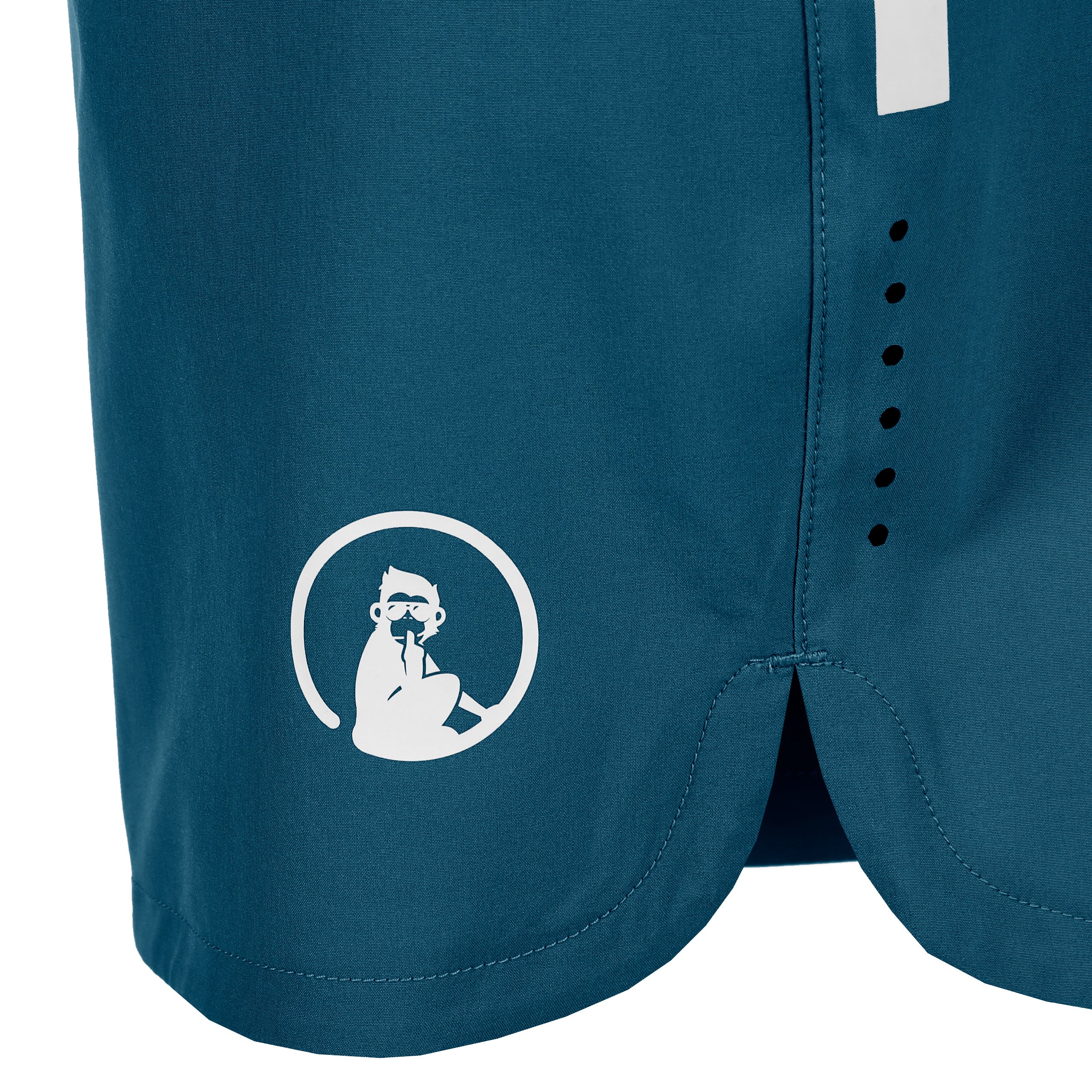 Create Drop 7in Shorts Herrar-Petrol,Vit - Image 3
