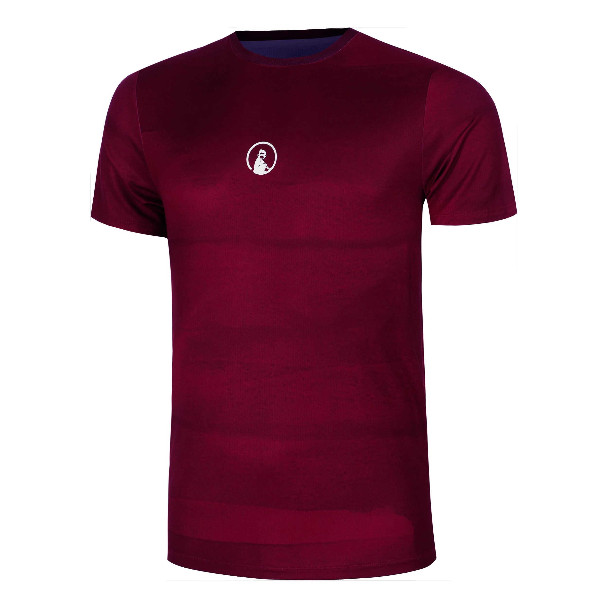 Create Receiver Wipe T-shirt Herrar-Rött Vin,Vit