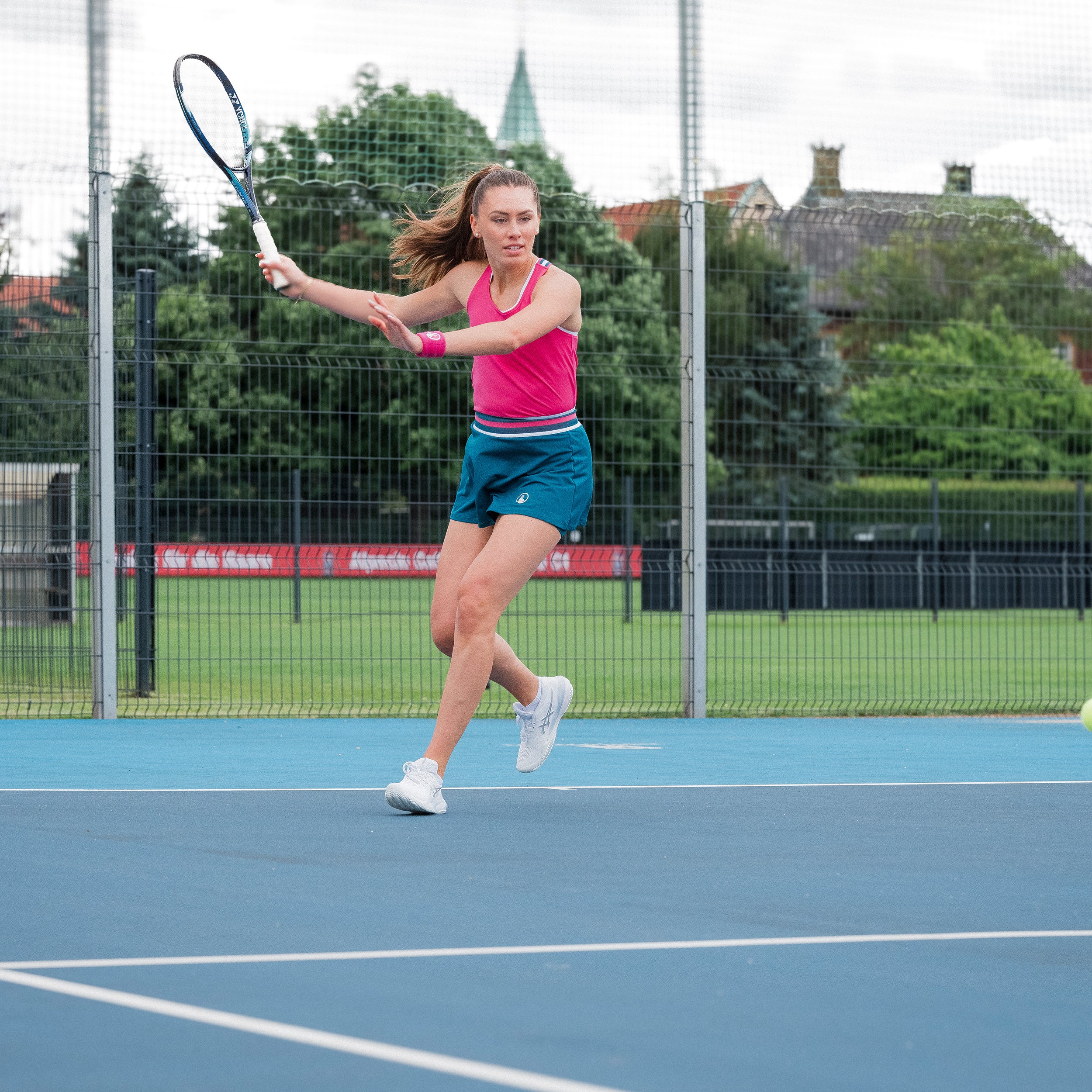 Create Serve & Volley 2.0 Linne Damer-Pink,Flerfärgad - Image 7