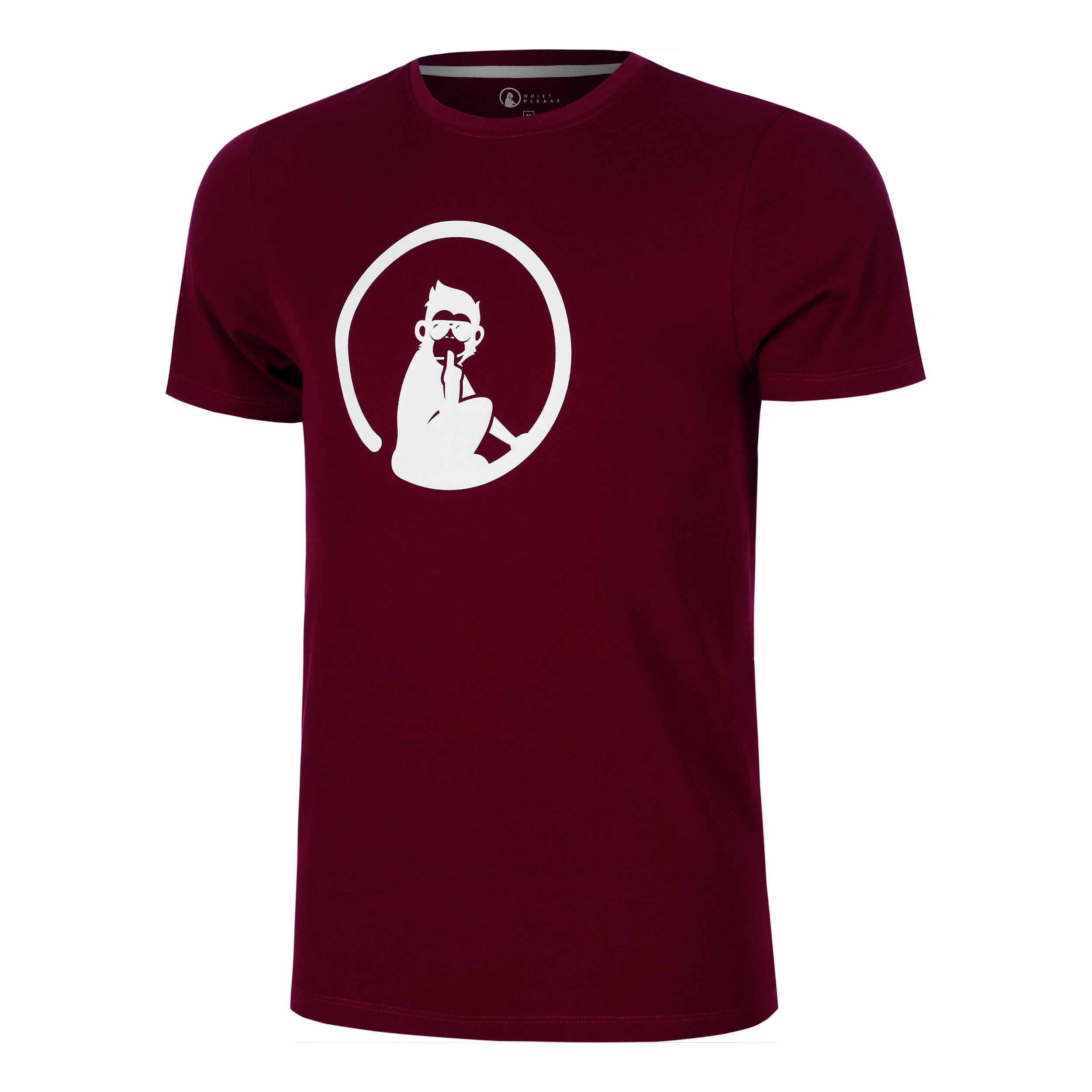 Create Trainings T-shirt Herrar-Rött Vin,Vit