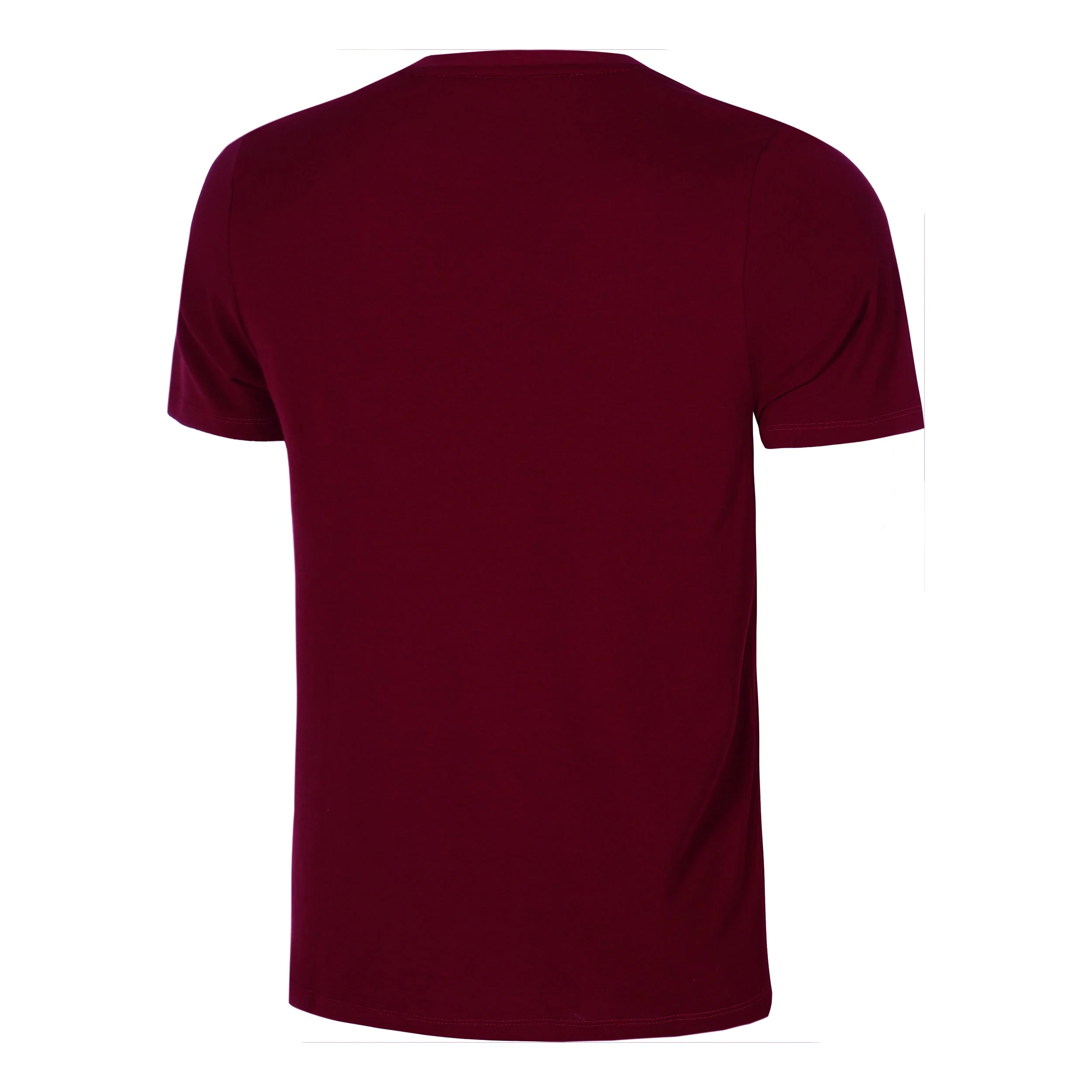 Create Trainings T-shirt Herrar-Rött Vin,Vit - Image 2