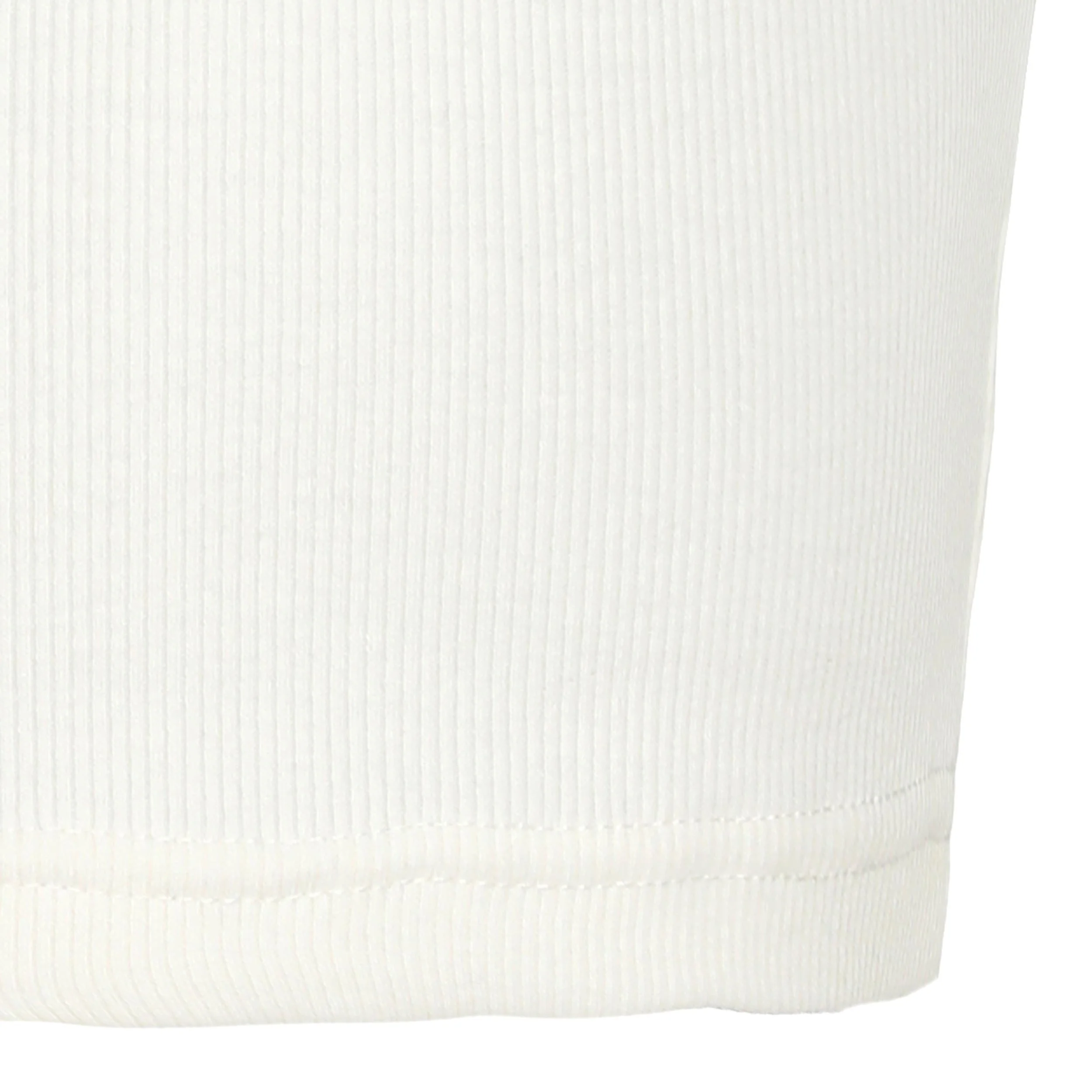 Crossroad Ribbed Linne Damer-Vit - Image 8
