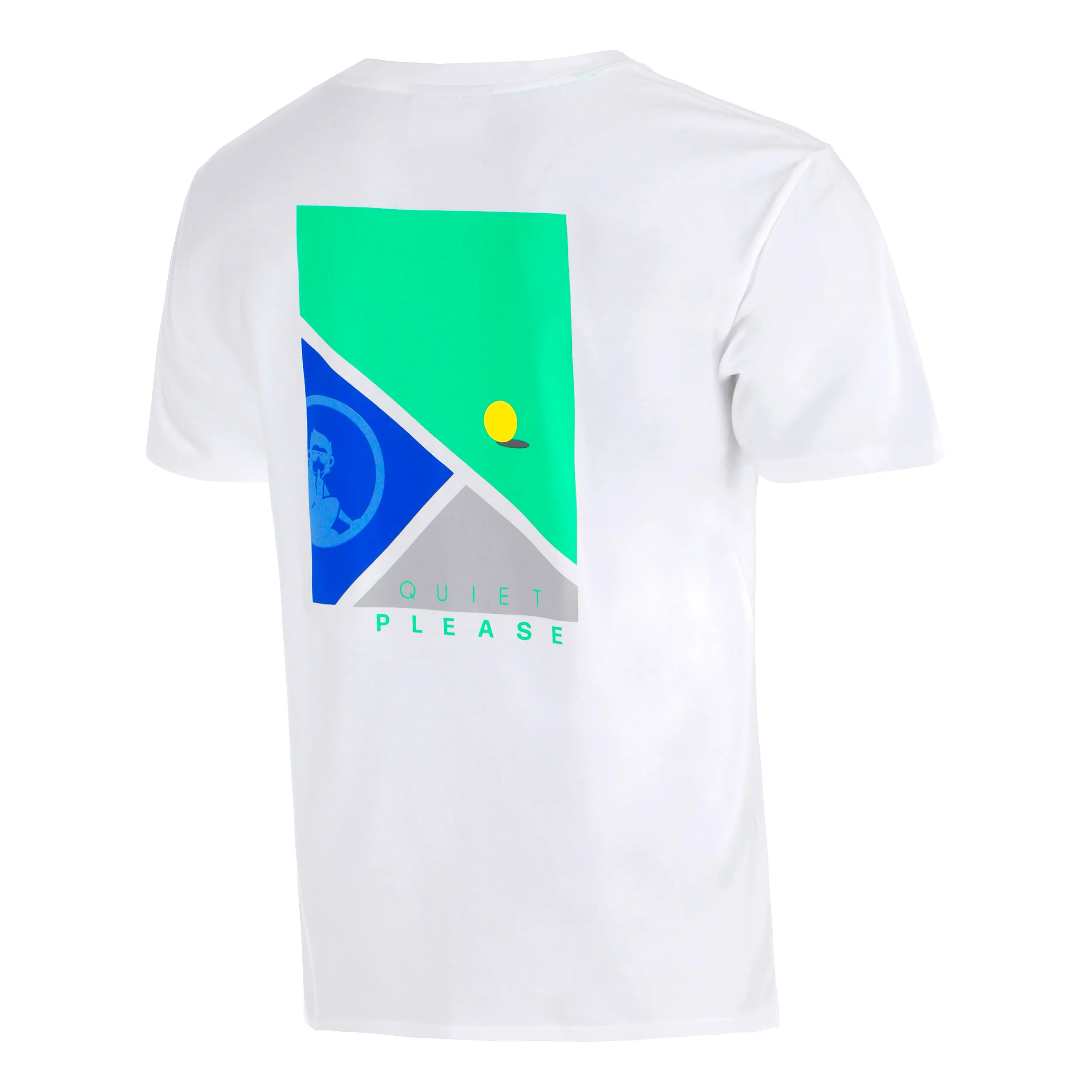 Crush T-Line T-shirt Herrar-vit, blå - Image 3