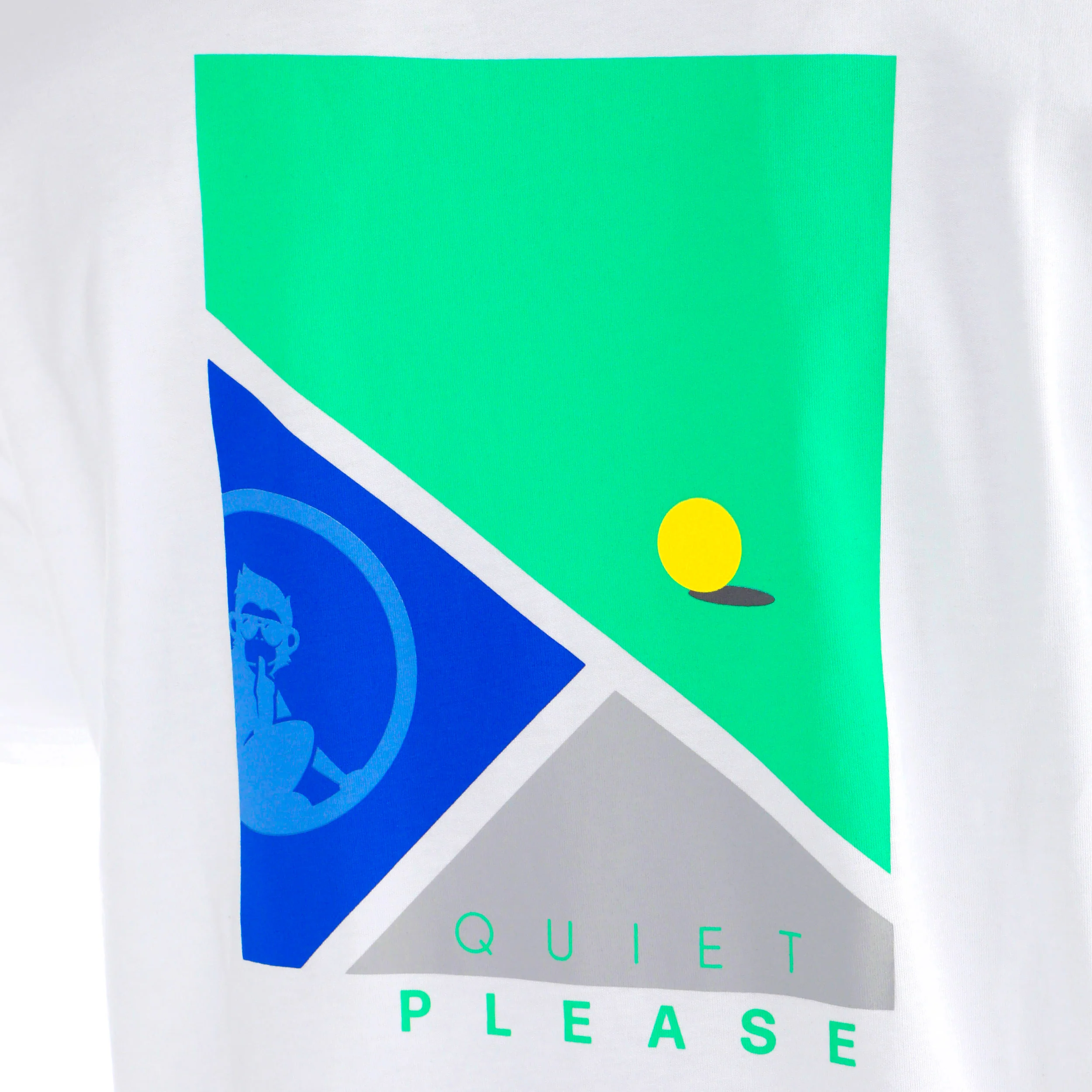 Crush T-Line T-shirt Herrar-vit, blå - Image 5