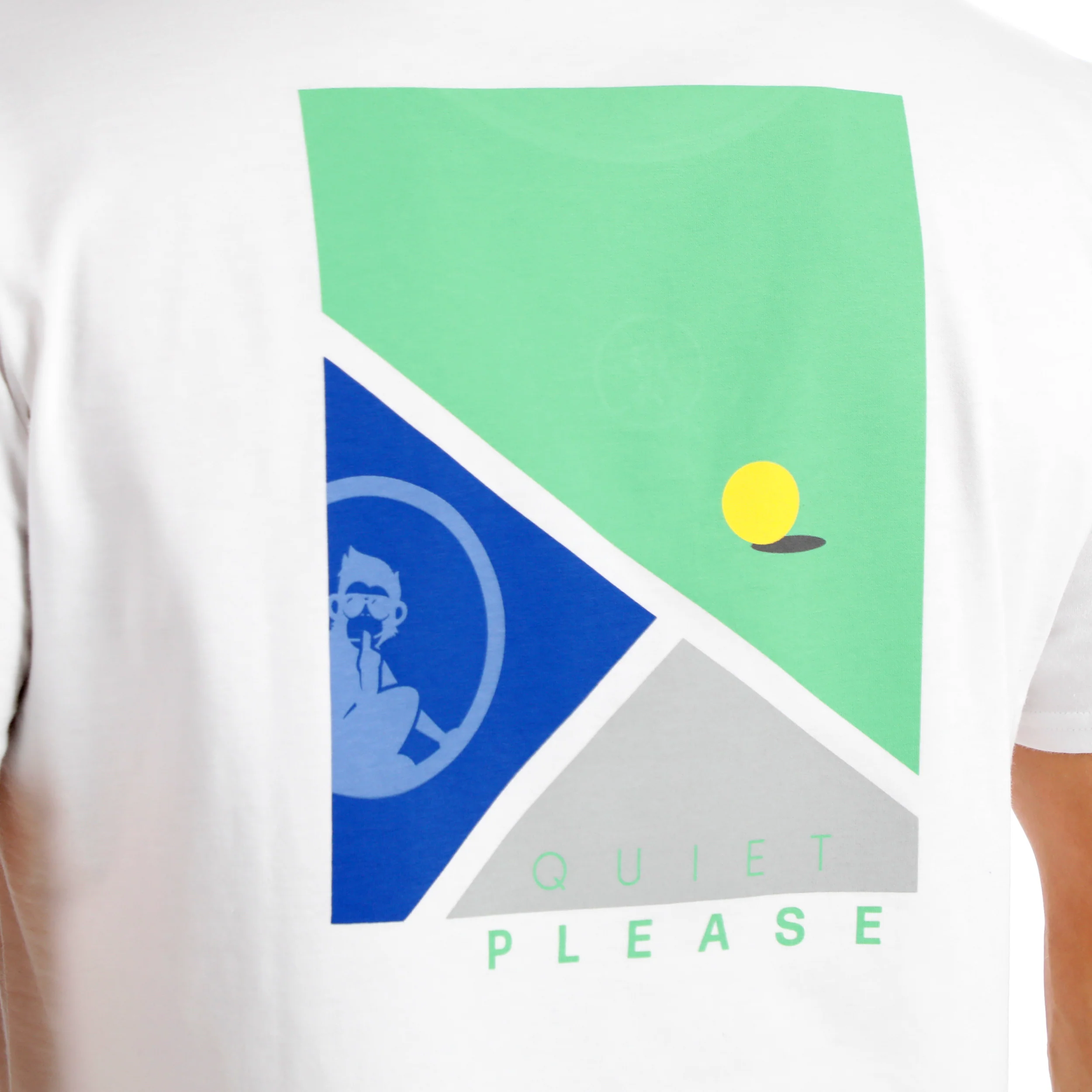 Crush T-Line T-shirt Herrar-vit, blå - Image 8