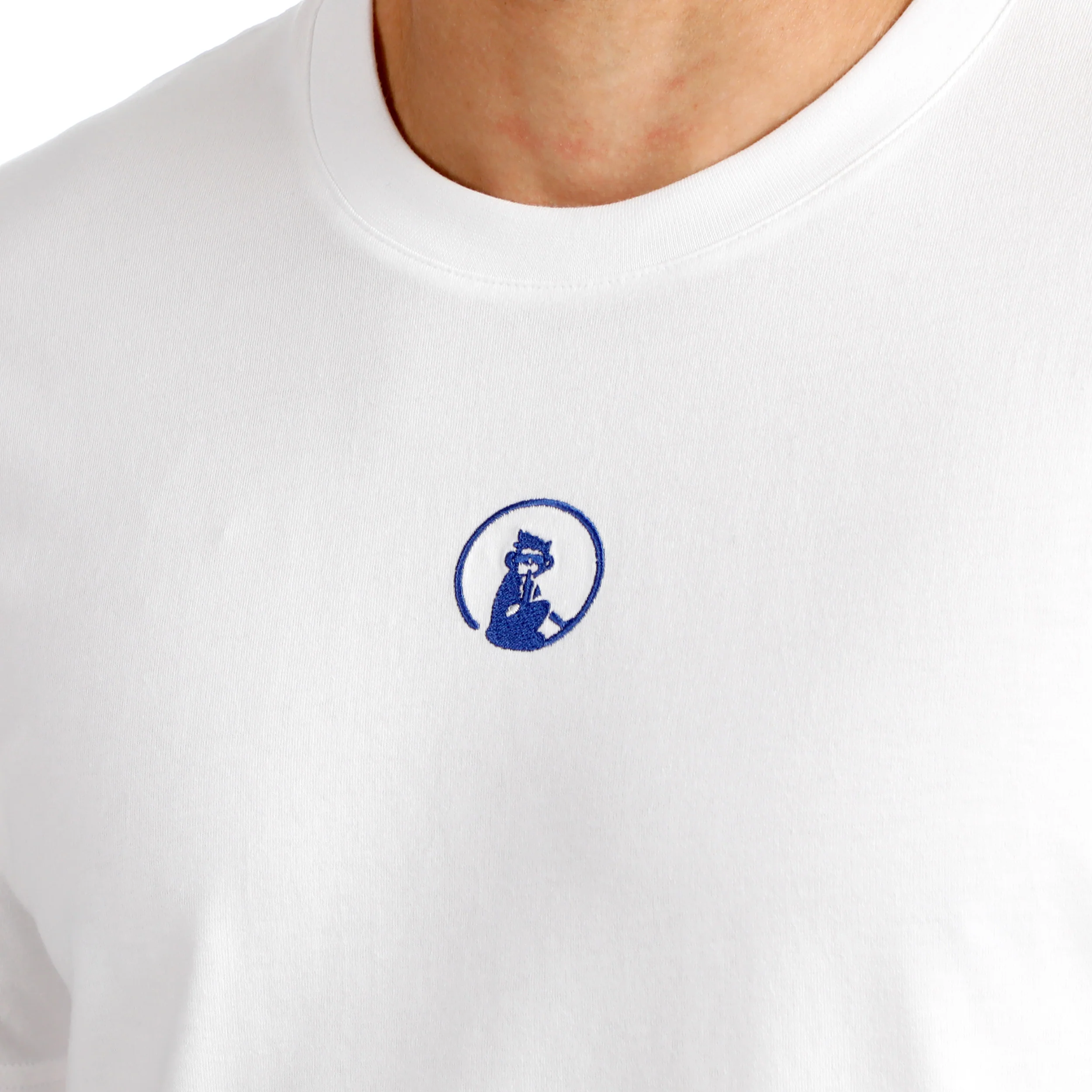 Crush T-Line T-shirt Herrar-vit, blå - Image 9