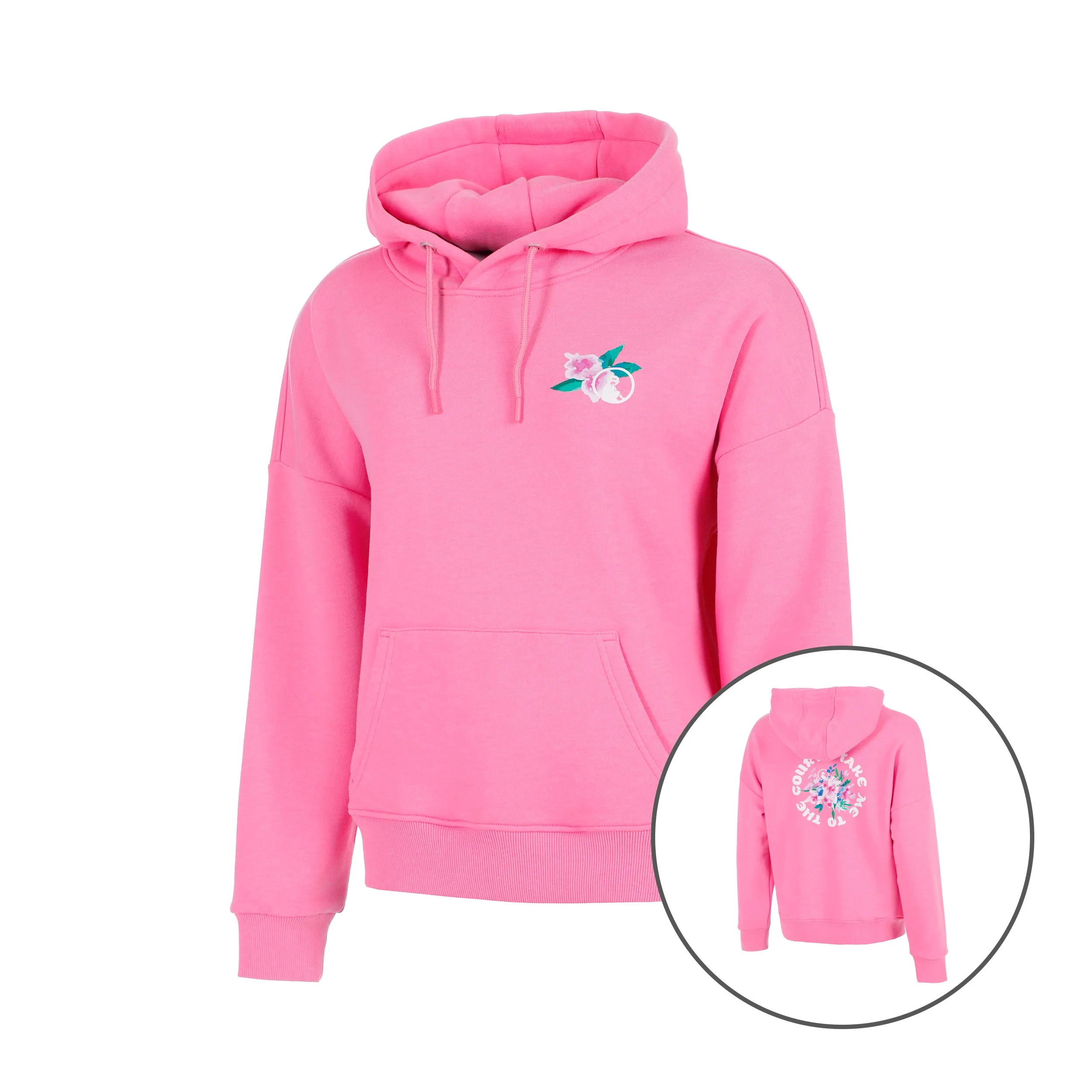 Crush TMTTC Huvtröja Flickor-pink, vit