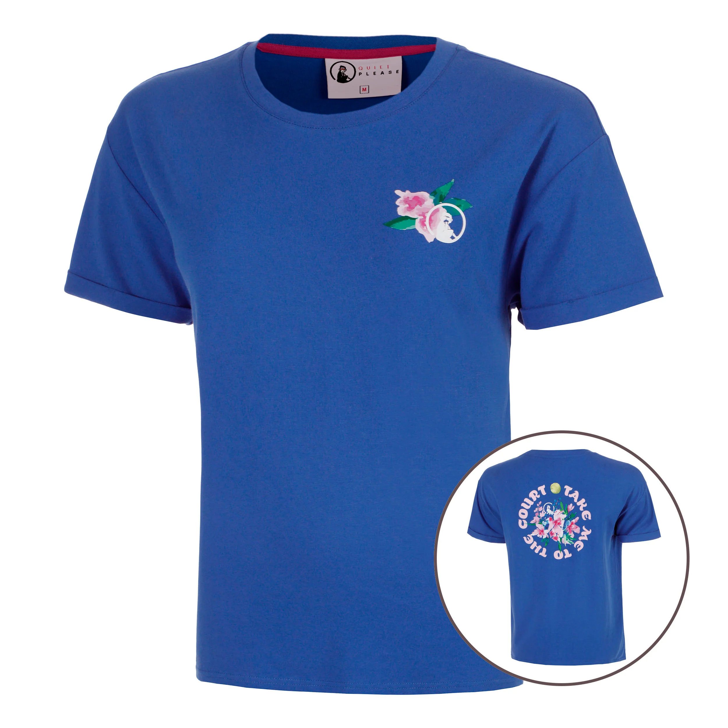 Crush TMTTC T-shirt Damer-blå, vit